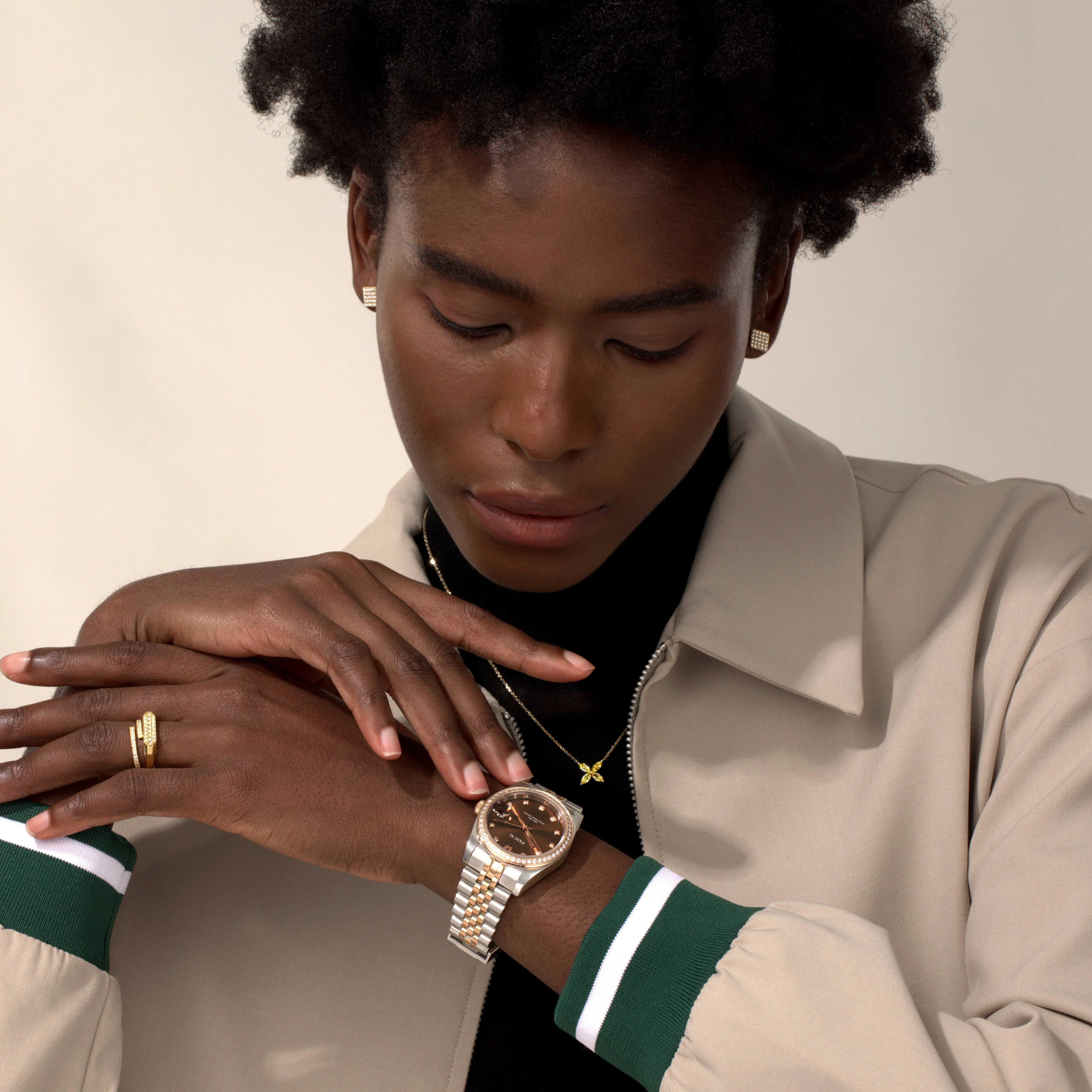 Luxe Classic Diamond Watch sold by Pascal Design Official product image thumbnail 3