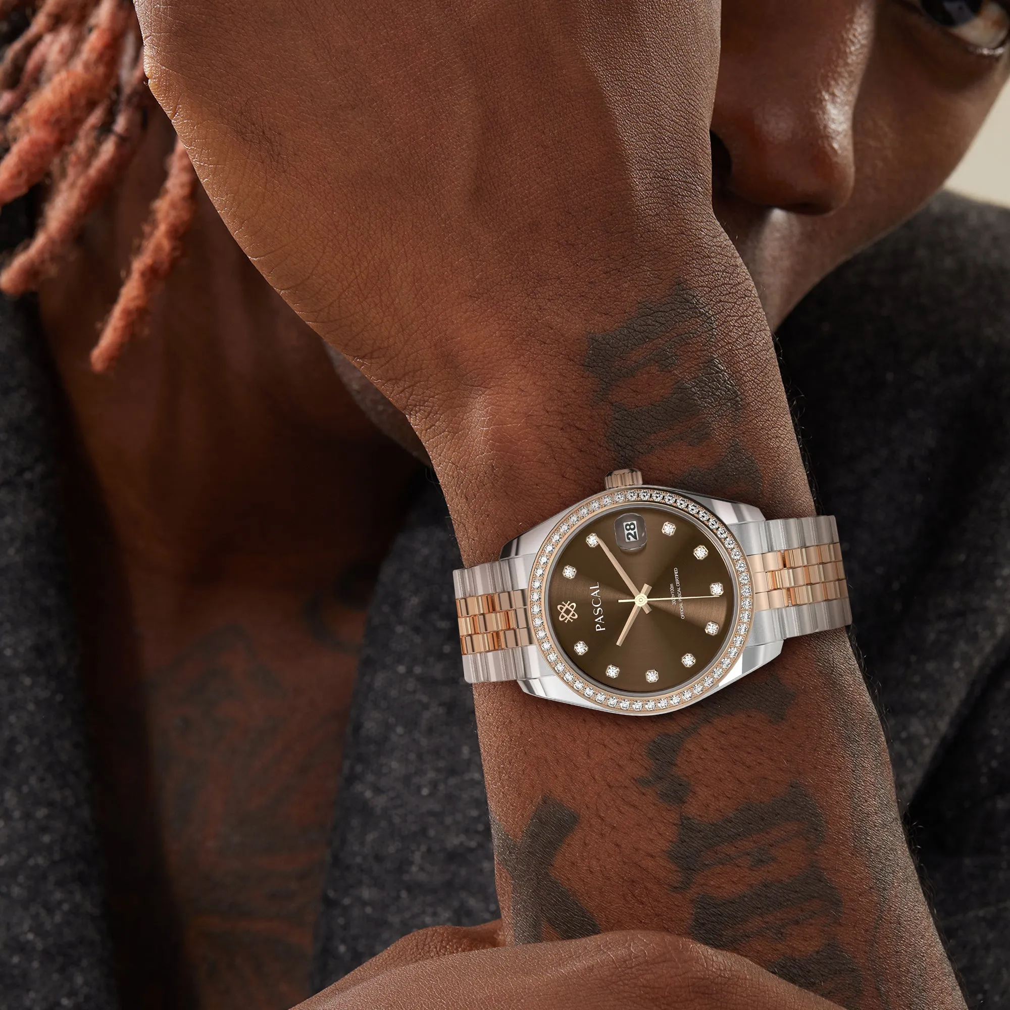 Luxe Classic Diamond Watch sold by Pascal Design Official product image thumbnail 5