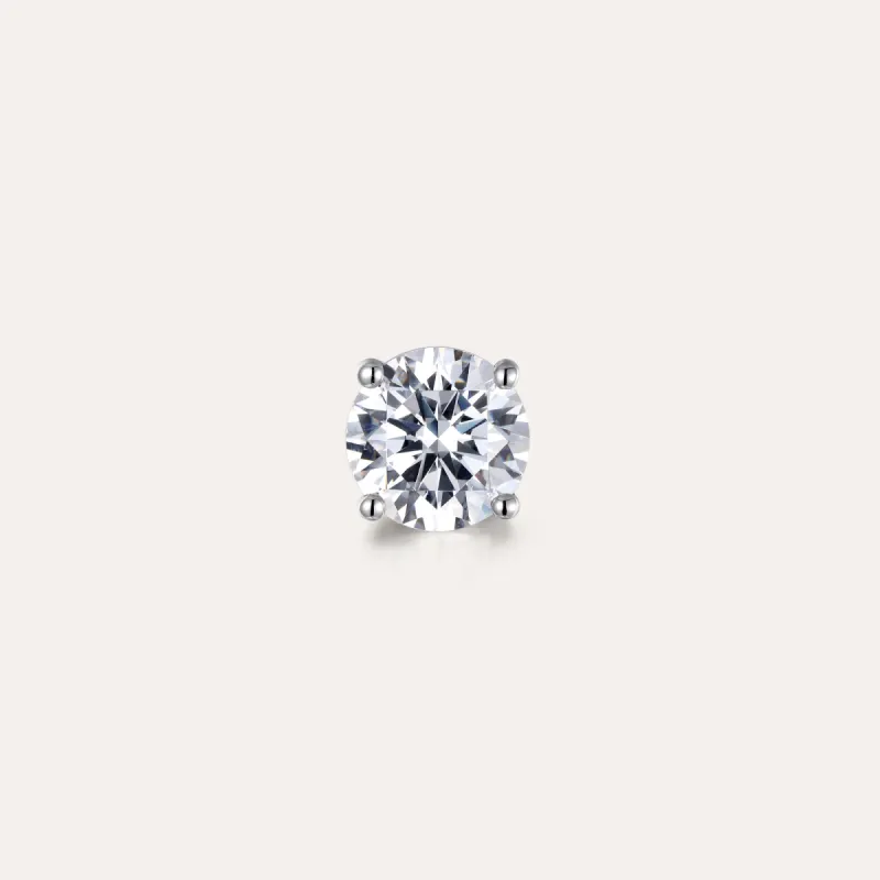 Solitaire Diamond Stud Earring, 1ct sold by Pascal Design Official