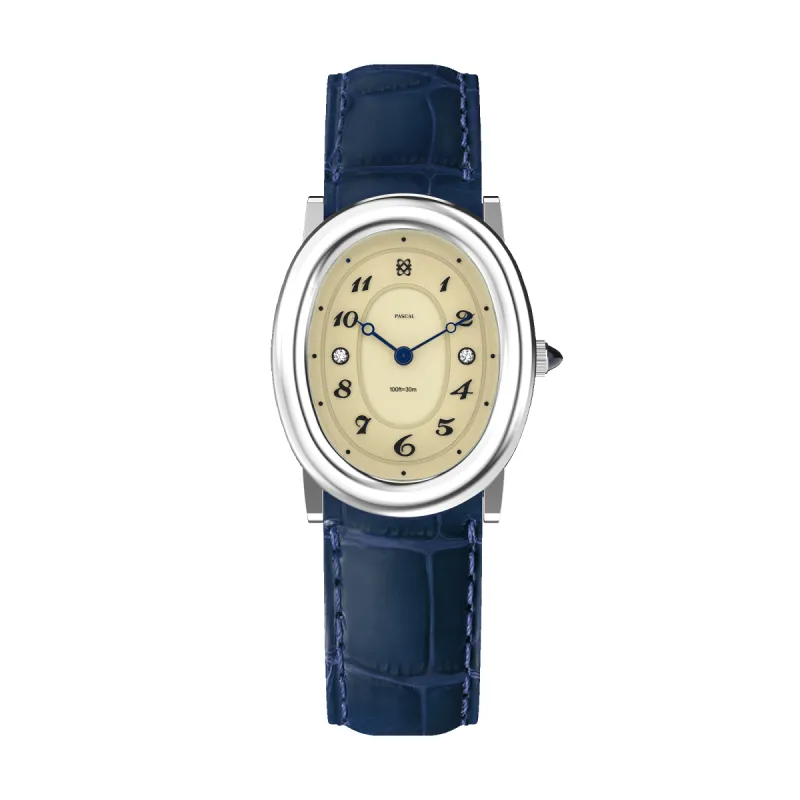 Oval Bubble Diamond Watch sold by Pascal Design Official