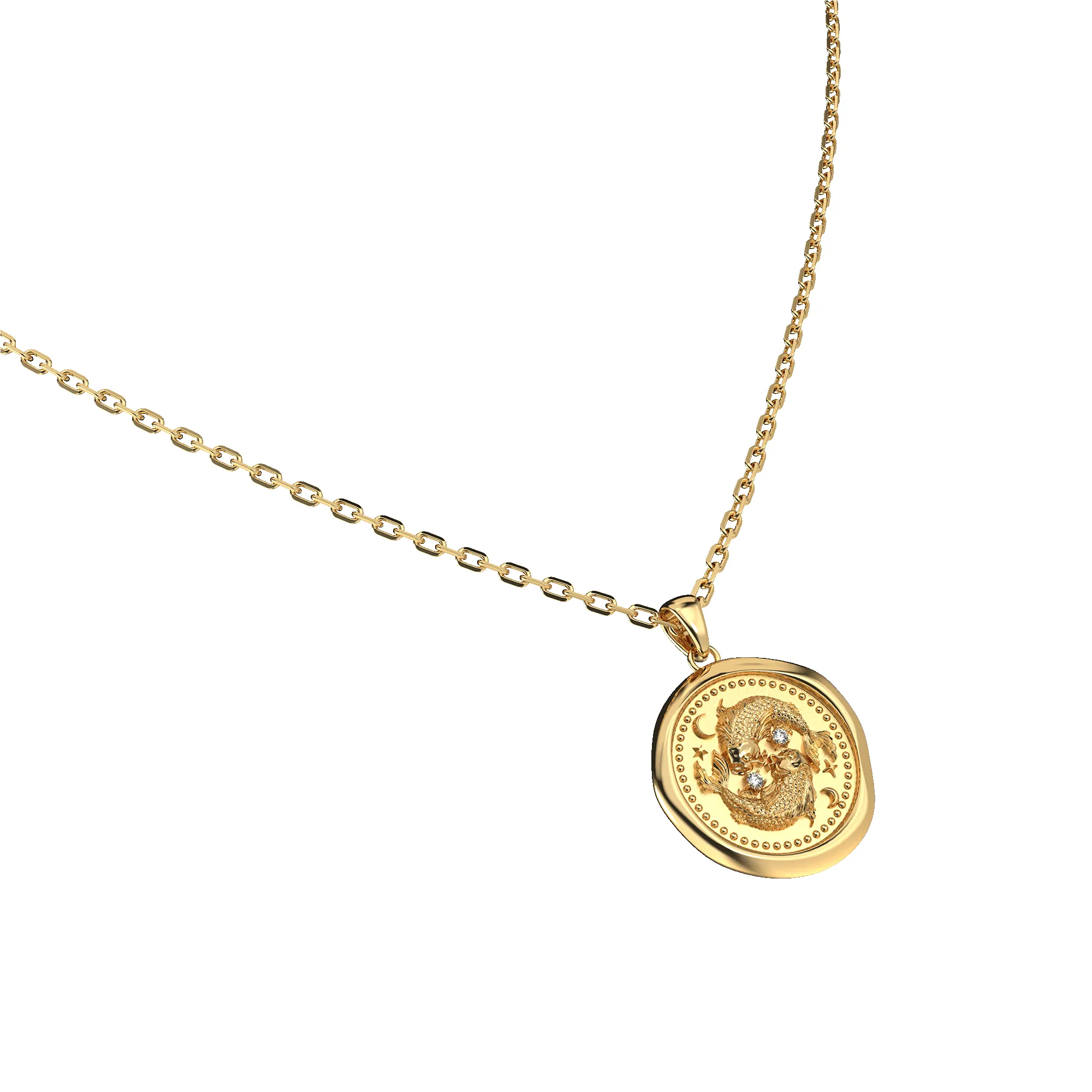 AstroSeal Pisces Diamond Necklace sold by Pascal Design Official product image thumbnail 3
