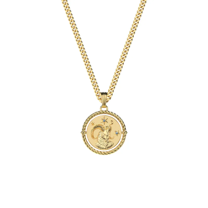 Reversible Aries Diamond Necklace sold by Pascal Design Official