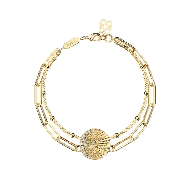 Artemis Zodiac Diamond Bracelet sold by Pascal Design Official