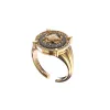 Cancer Agate Diamond Ring sold by Pascal Design Official