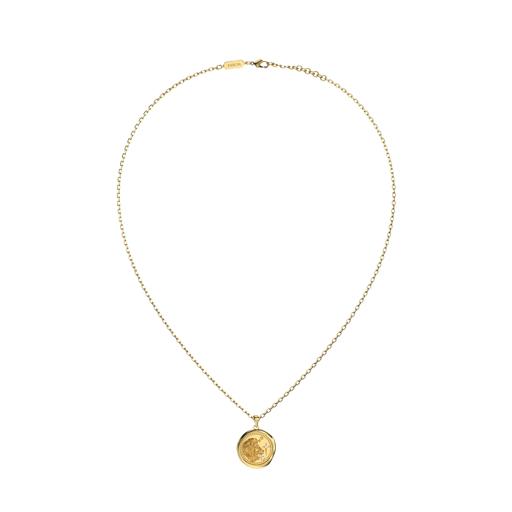 AstroSeal Leo Diamond Necklace sold by Pascal Design Official product image thumbnail 4