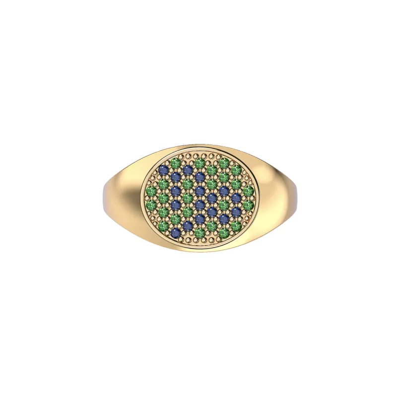Mèlange Capricorn Pinky Ring sold by Pascal Design Official