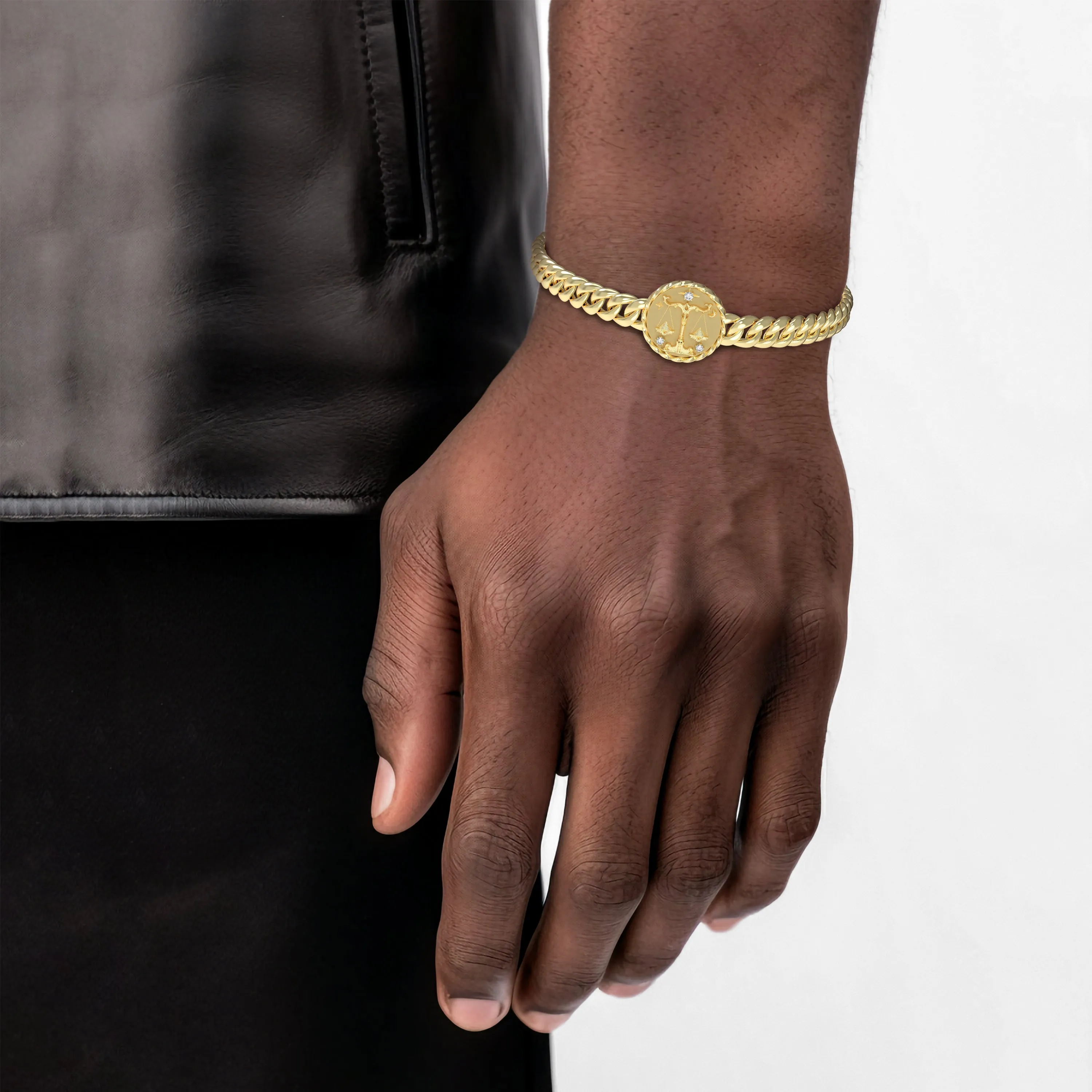 Libra Amulet Cuban Bracelet sold by Pascal Design Official product image thumbnail 4