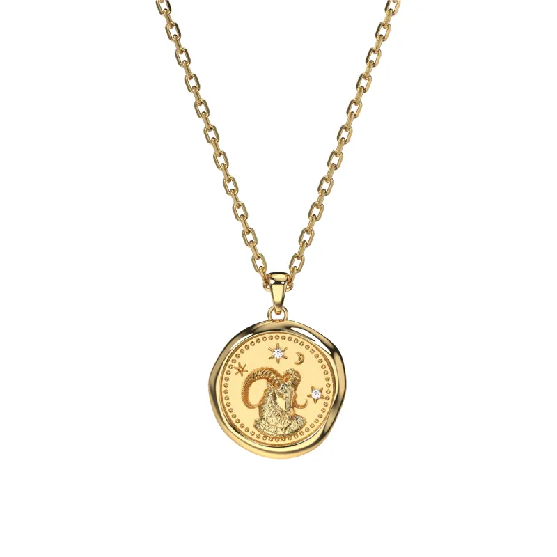 AstroSeal Aries Diamond Pendant sold by Pascal Design Official