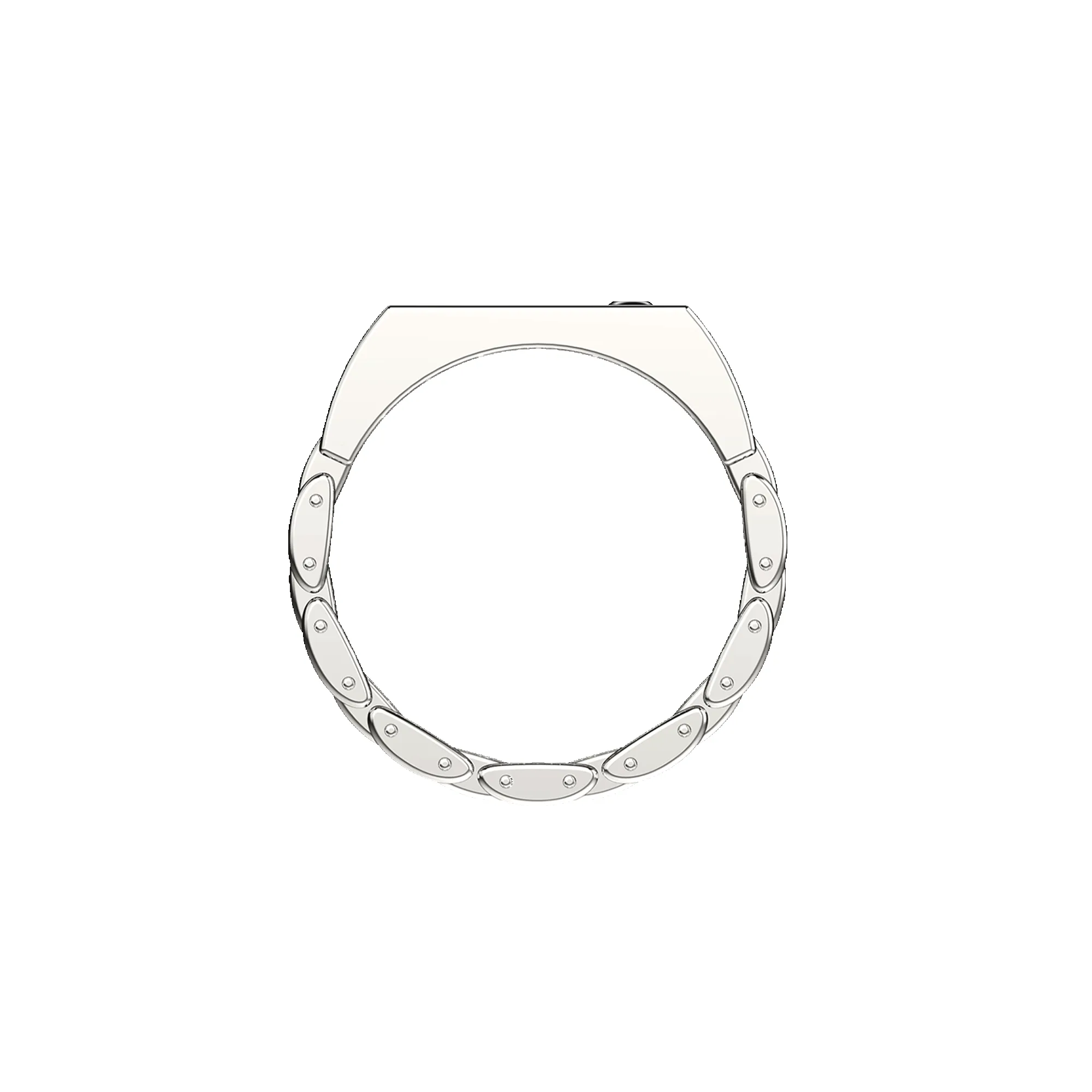 Rollie Diamond Signet Ring sold by Pascal Design Official product image thumbnail 4
