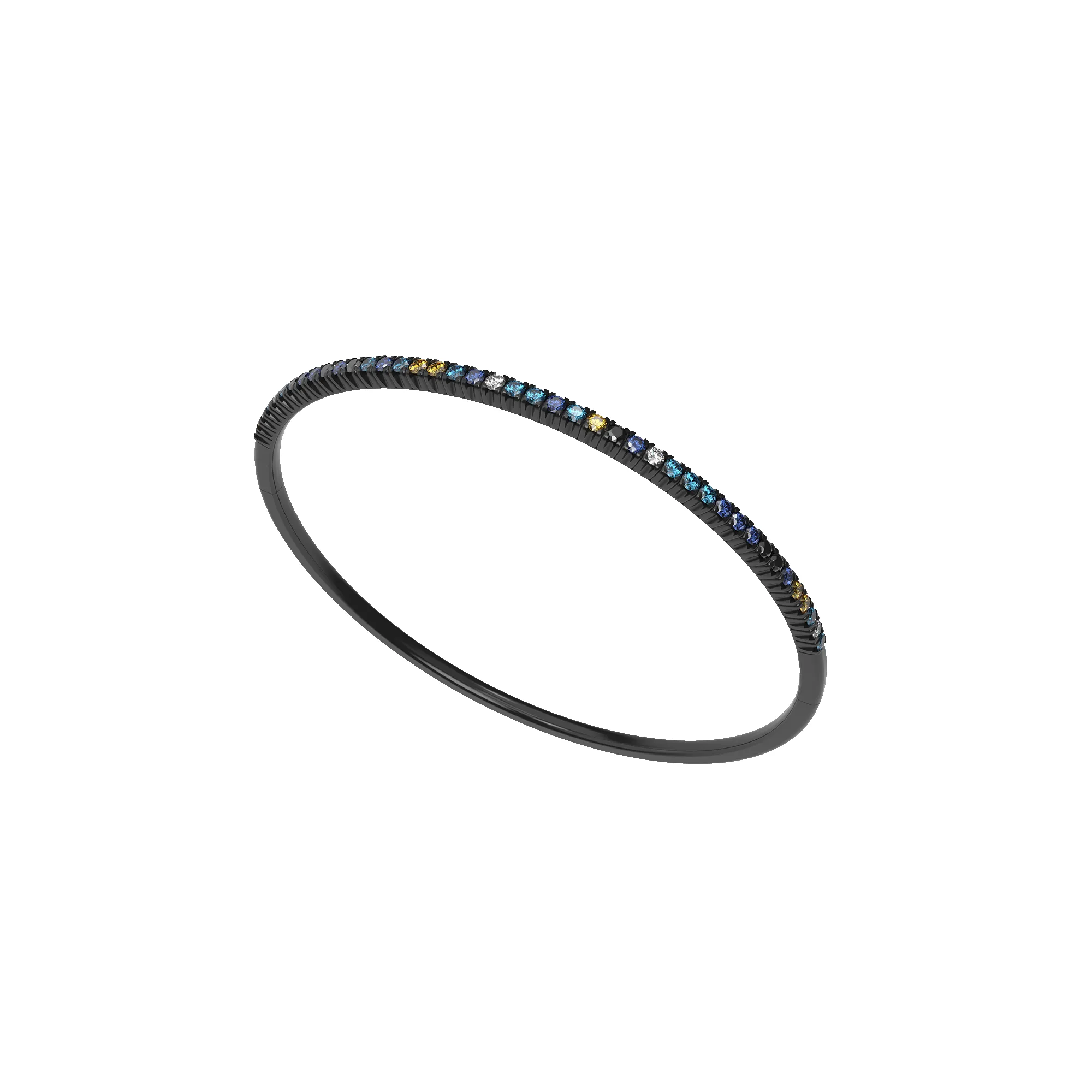 Everyday Diamond Eternity Bangle sold by Pascal Design Official product image thumbnail 2
