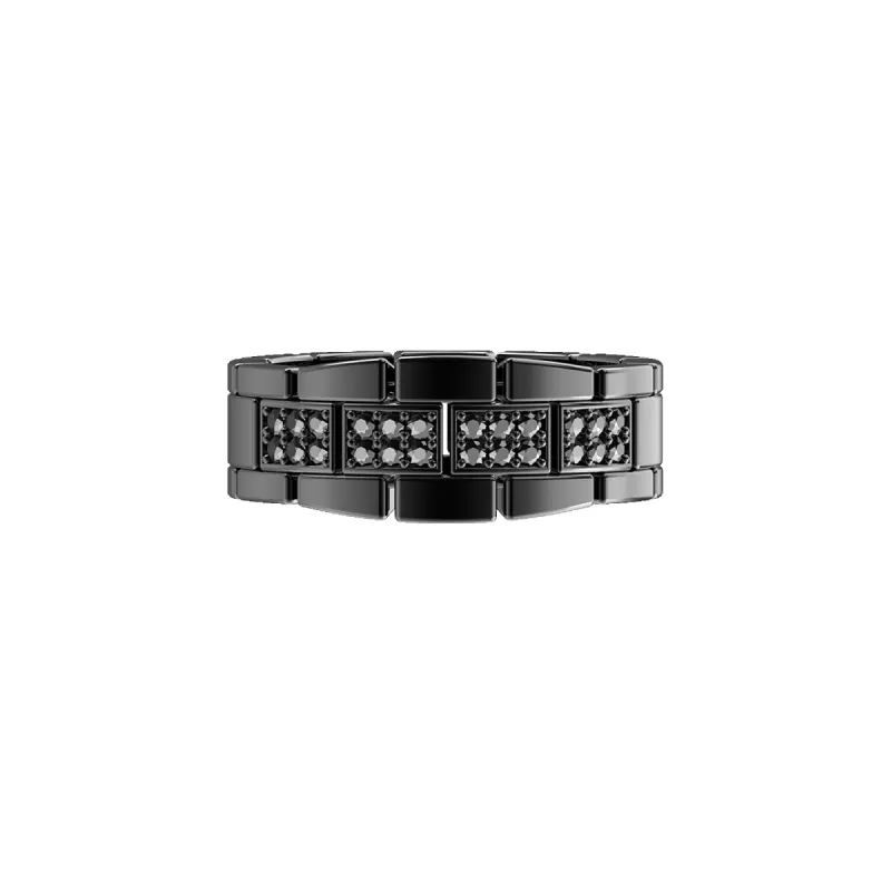 Everyday Black Diamond Chain Ring sold by Pascal Design Official