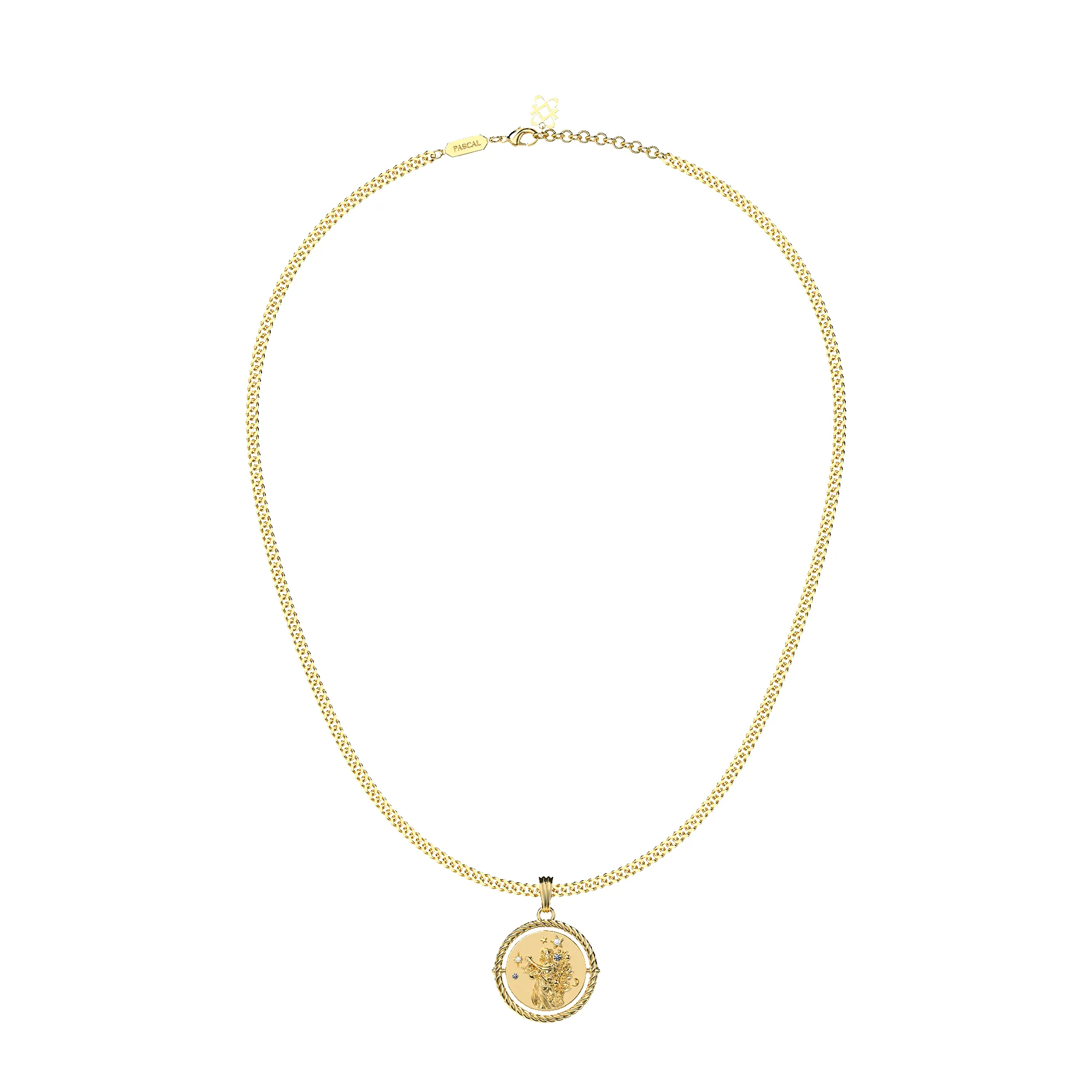Reversible Virgo Diamond Necklace sold by Pascal Design Official product image thumbnail 4