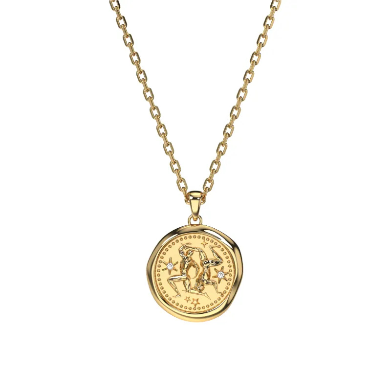 AstroSeal Gemini Diamond Pendant sold by Pascal Design Official