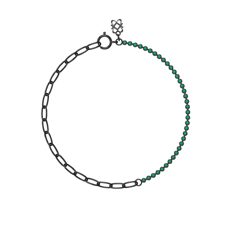 Fusion Diamond Tennis Chain Bracelet sold by Pascal Design Official