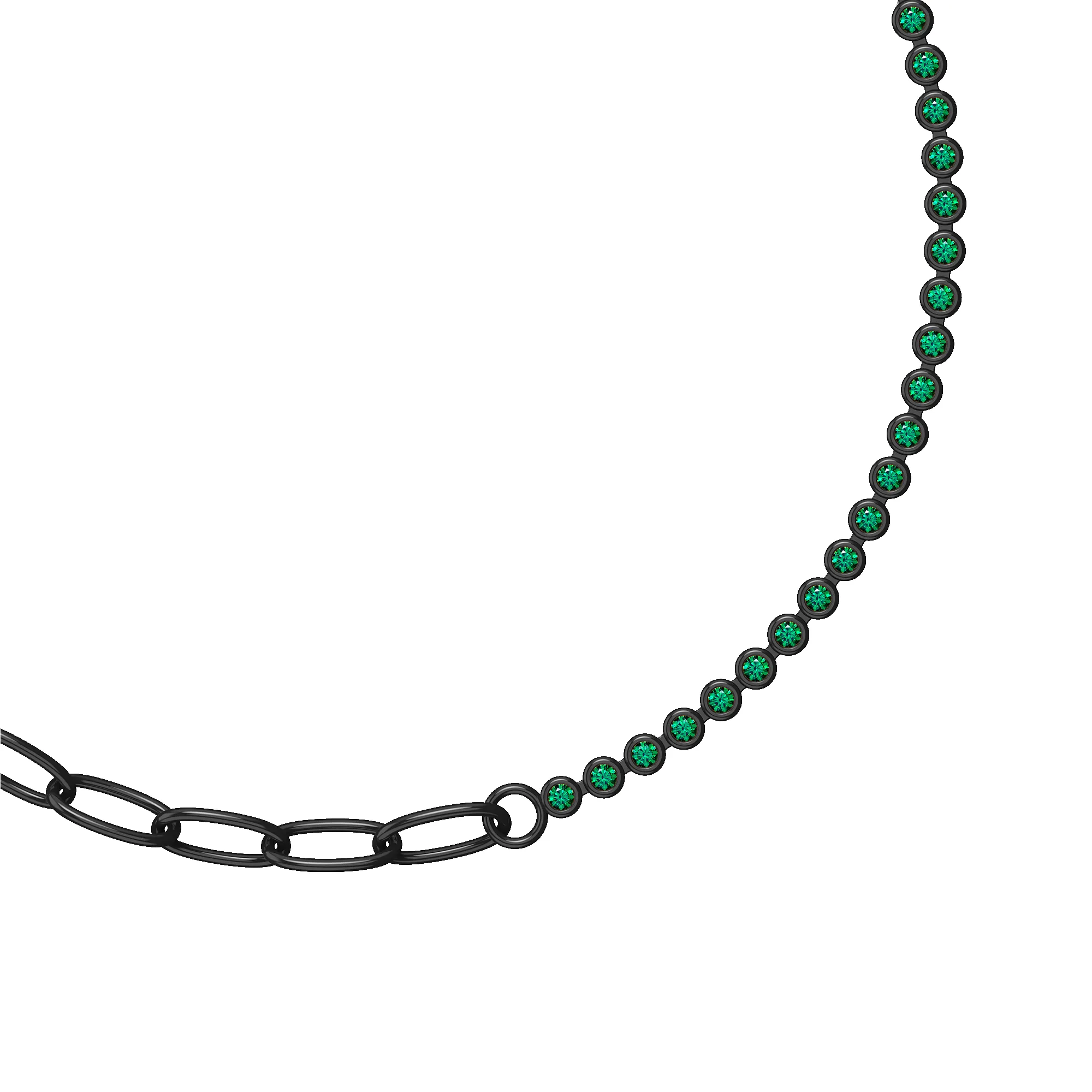 Fusion Diamond Tennis Chain Bracelet sold by Pascal Design Official product image thumbnail 2