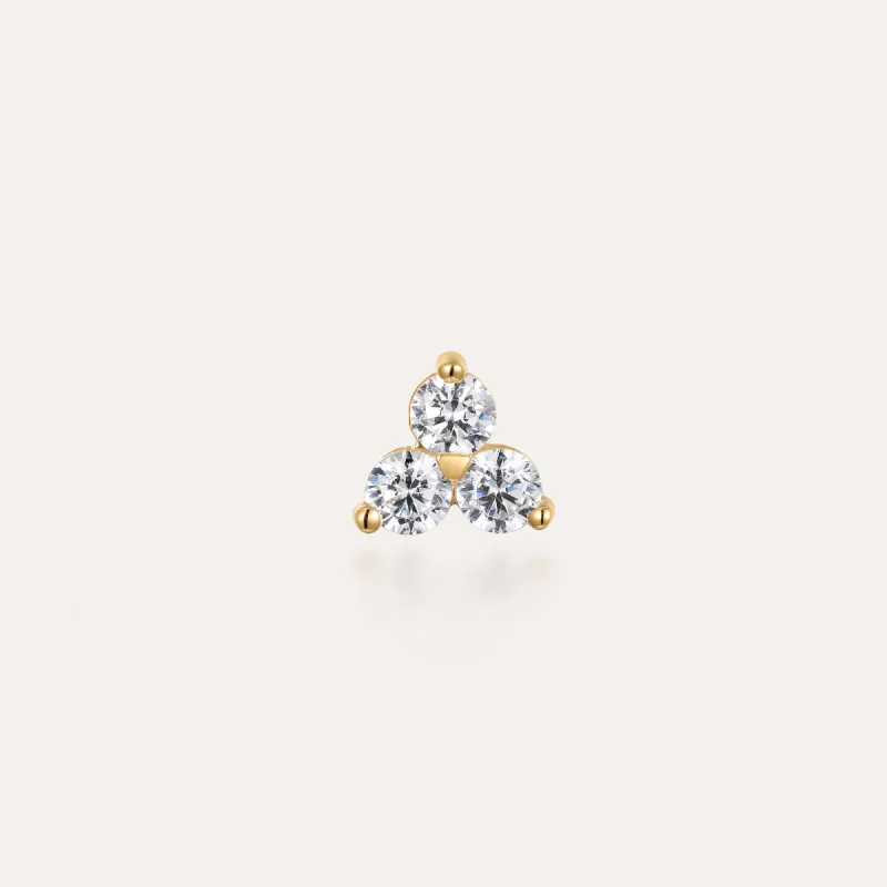 'Trinity' Stud Earring sold by Pascal Design Official