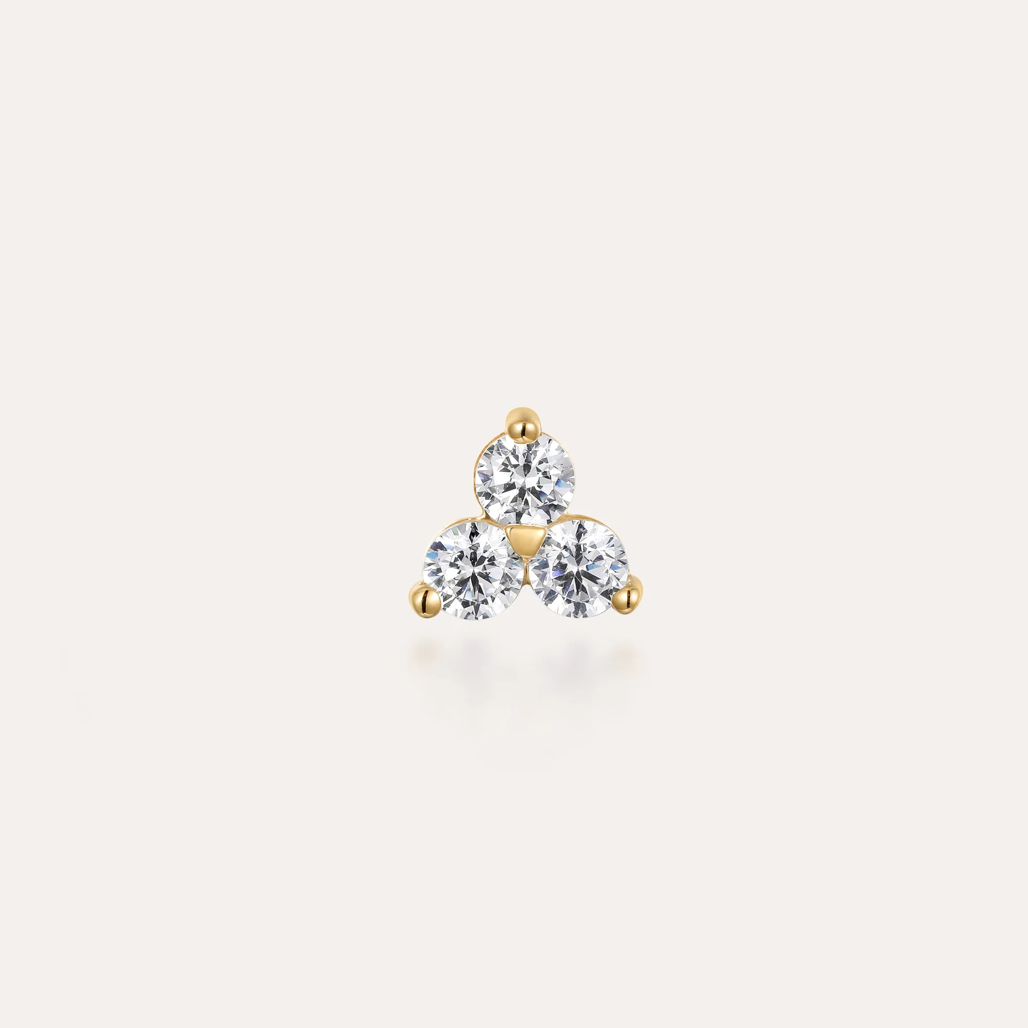 'Trinity' Stud Earring sold by Pascal Design Official