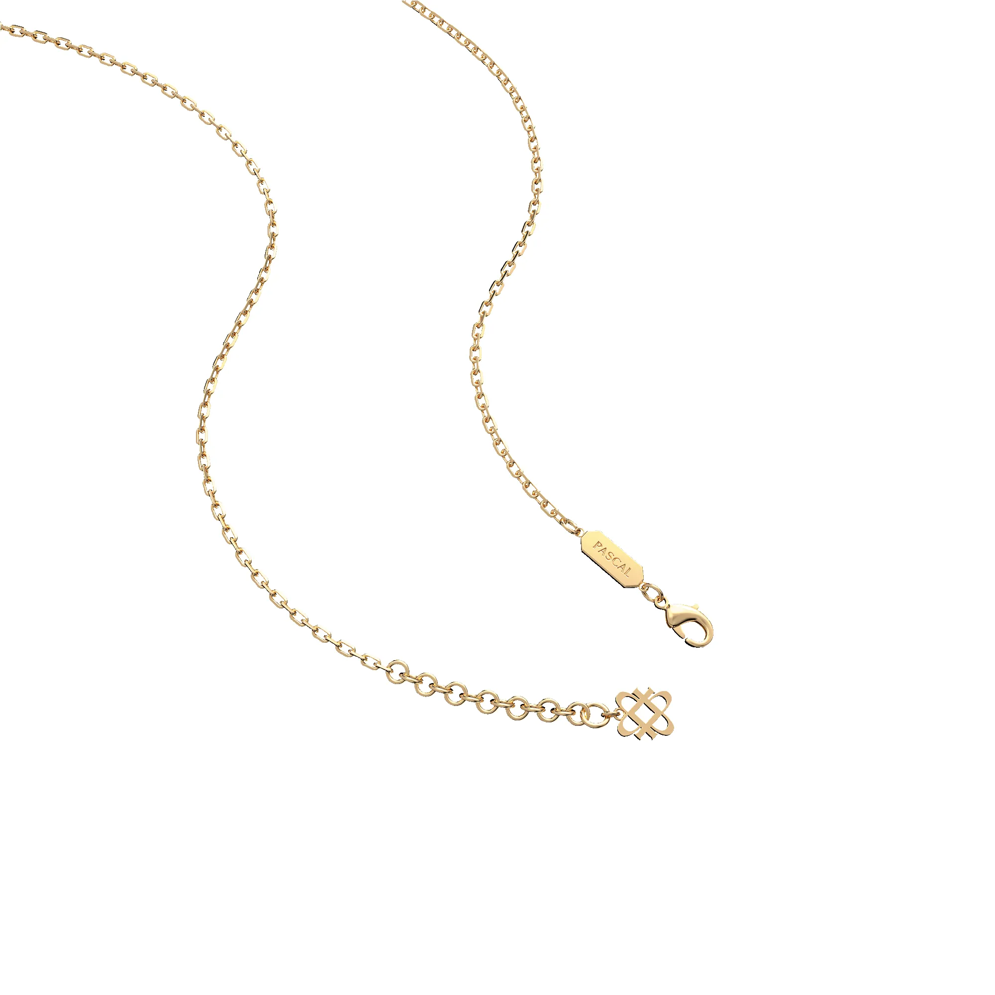 Halo Diamond Necklace sold by Pascal Design Official product image thumbnail 4