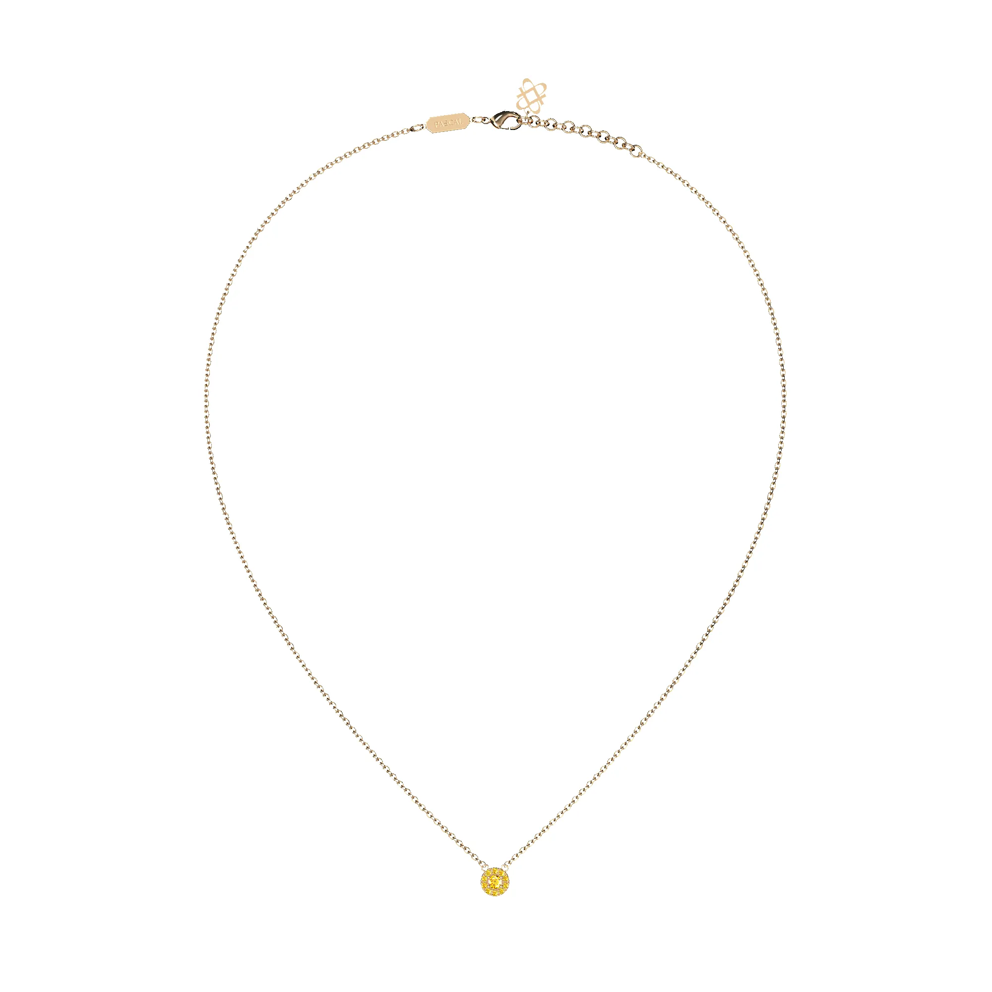 Halo Diamond Necklace sold by Pascal Design Official product image thumbnail 3