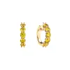 Classic Scallop Diamond Hoop Earrings sold by Pascal Design Official