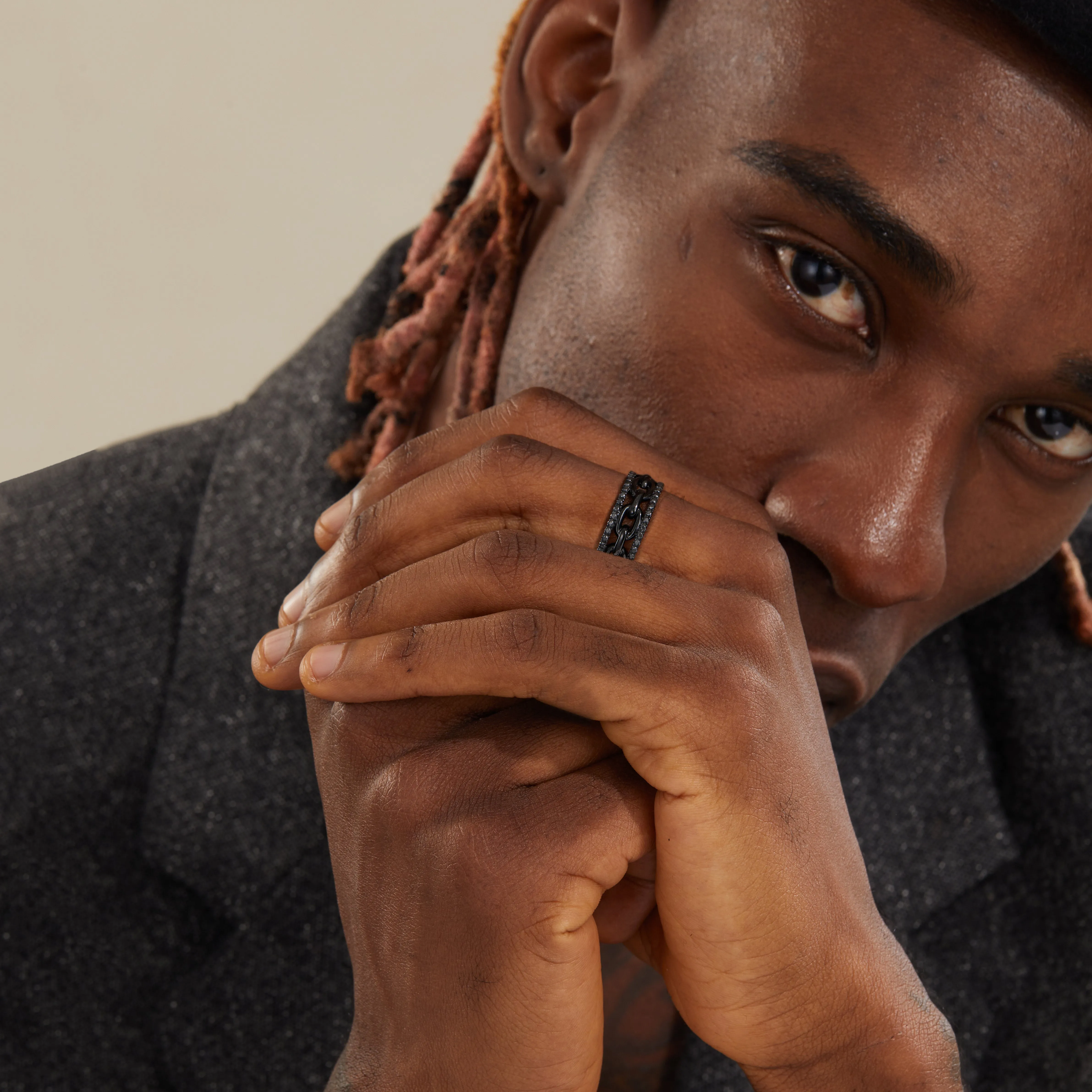 Fusion Black Diamond Ring sold by Pascal Design Official product image thumbnail 4