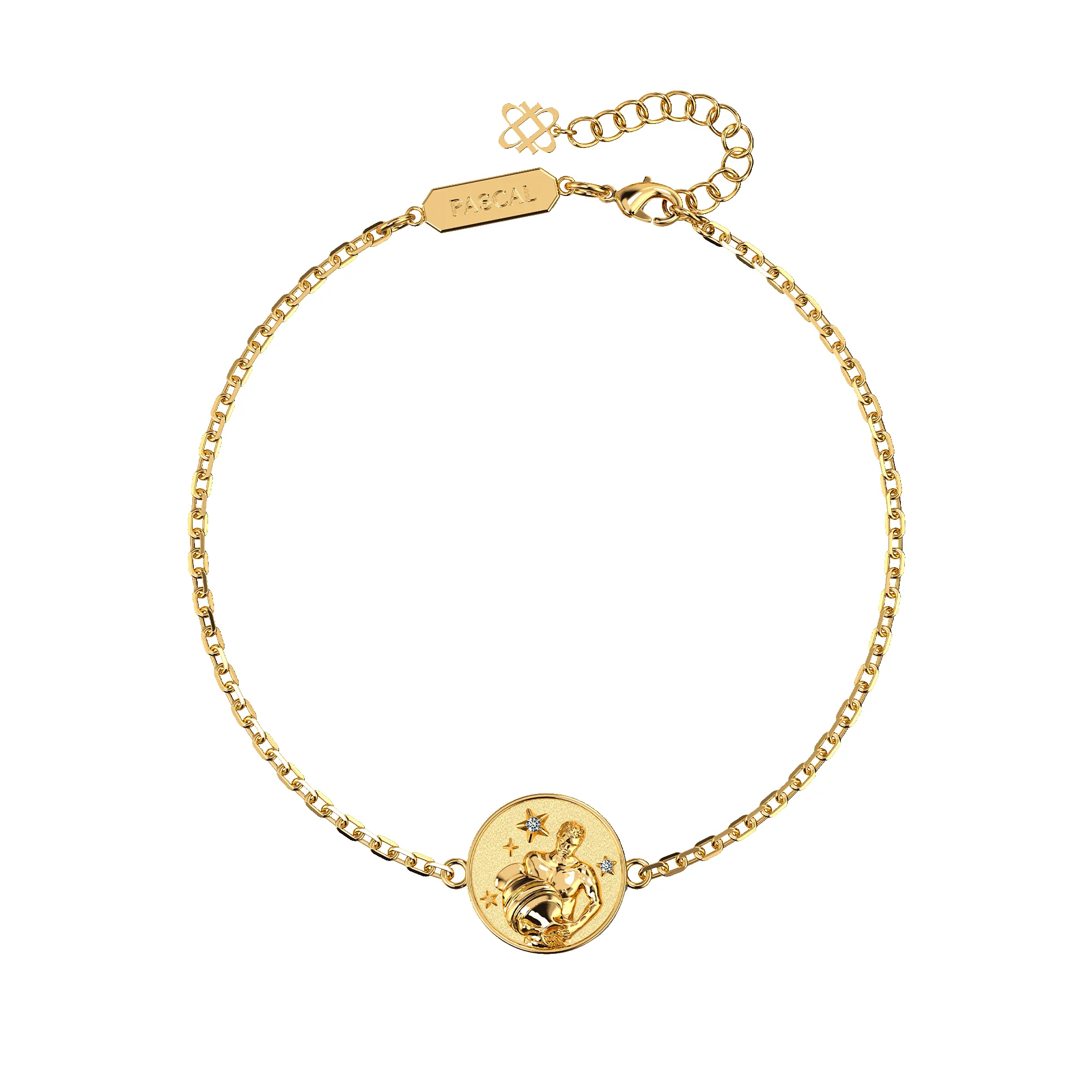 Aquarius Diamond Bracelet sold by Pascal Design Official product image thumbnail 3