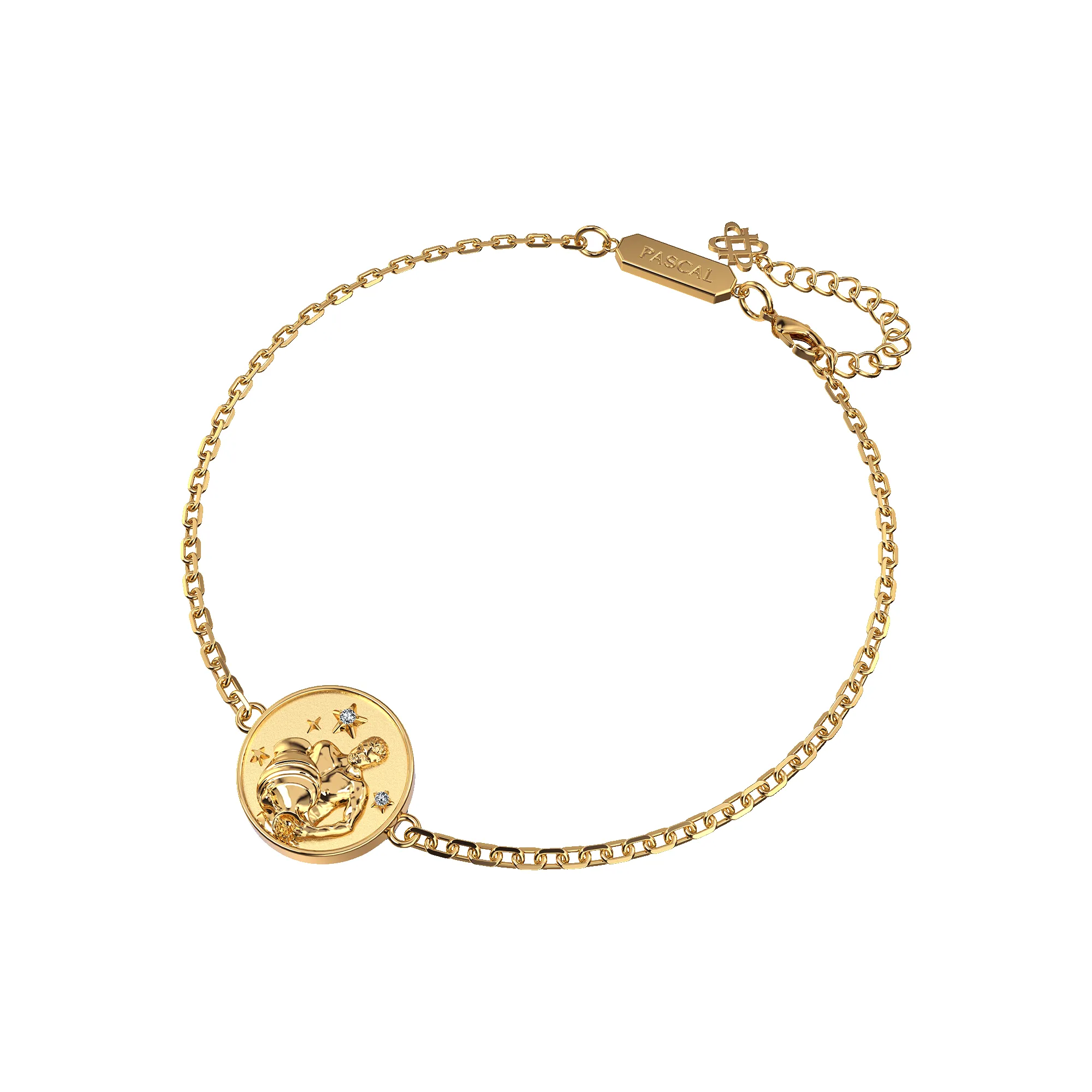 Aquarius Diamond Bracelet sold by Pascal Design Official product image thumbnail 5