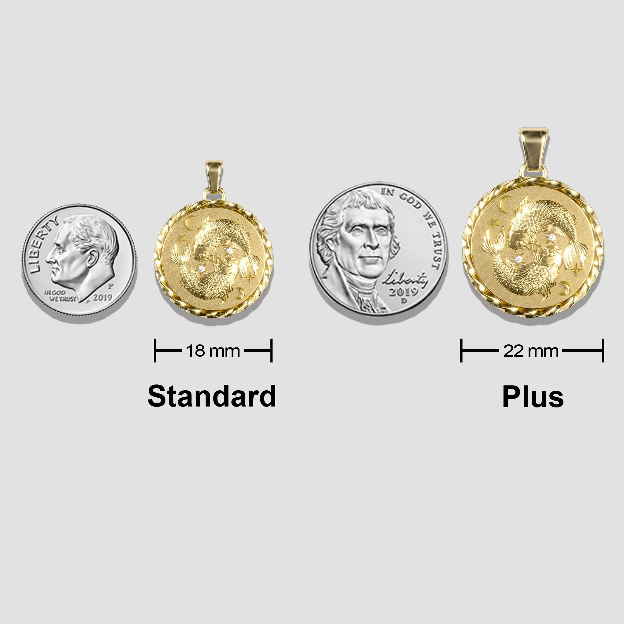 Pisces Amulet Pendant sold by Pascal Design Official product image thumbnail 4