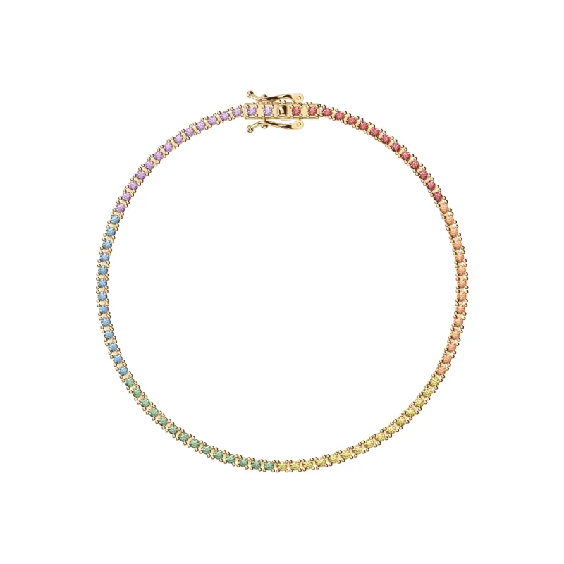 'Pride' Classic Diamond Tennis Bracelet, 1.5mm made by Pascal Design Official