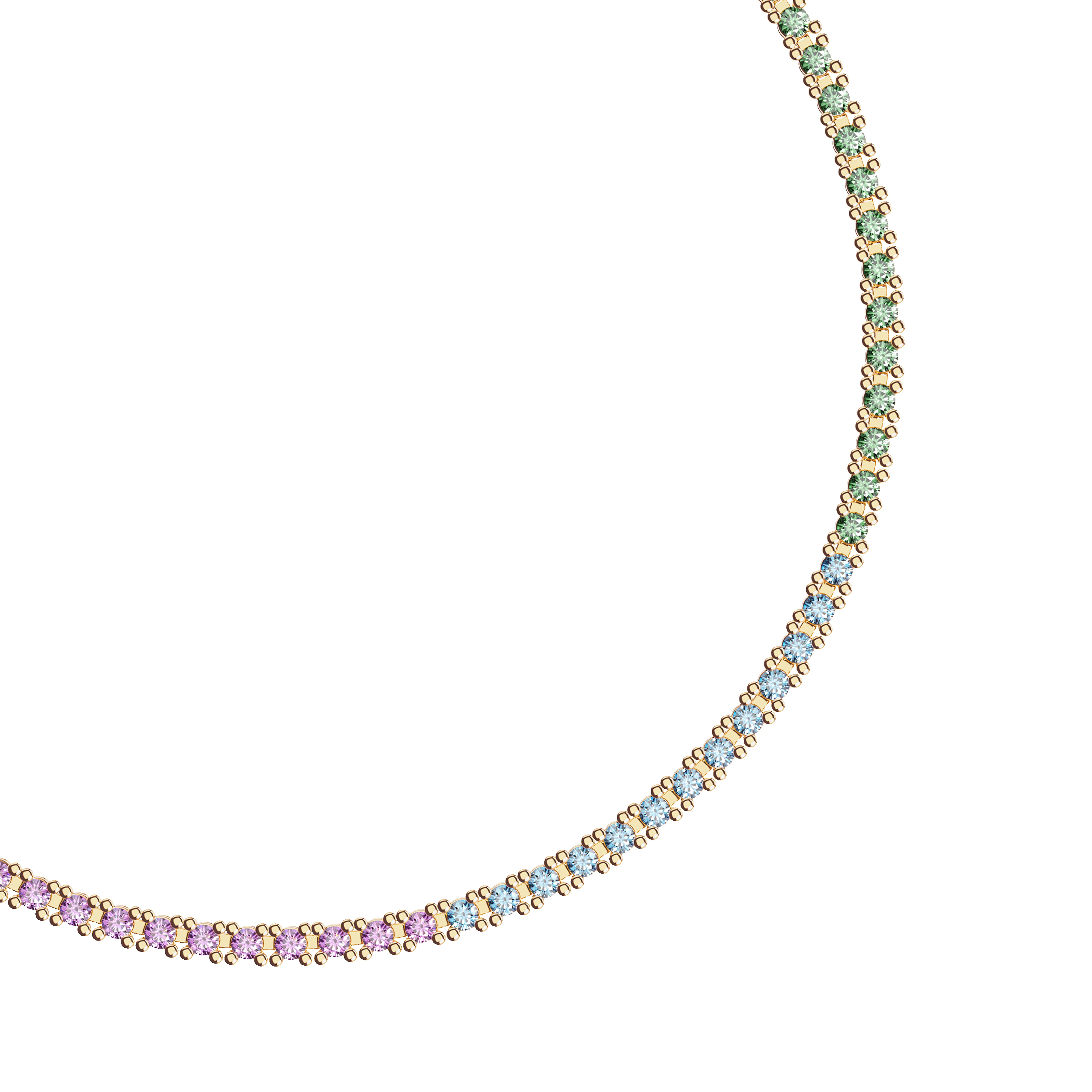 'Pride' Classic Diamond Tennis Bracelet, 1.5mm sold by Pascal Design Official product image thumbnail 3