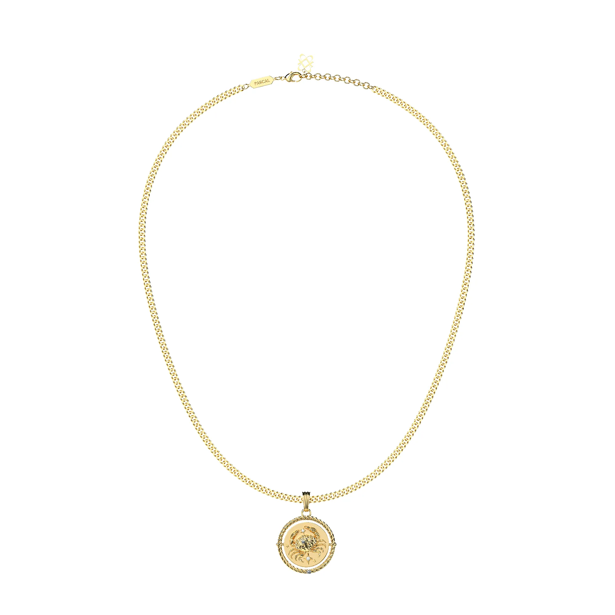 Reversible Cancer Diamond Necklace sold by Pascal Design Official product image thumbnail 4