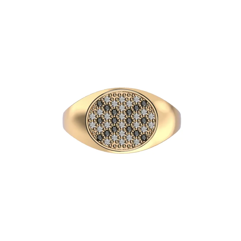 Mèlange Pisces Diamond Pinky Ring sold by Pascal Design Official