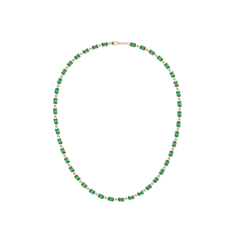 'Coastal Oasis' Multigem Diamond Necklace sold by Pascal Design Official