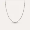 Classic Diamond Tennis Necklace, 1.5mm sold by Pascal Design Official