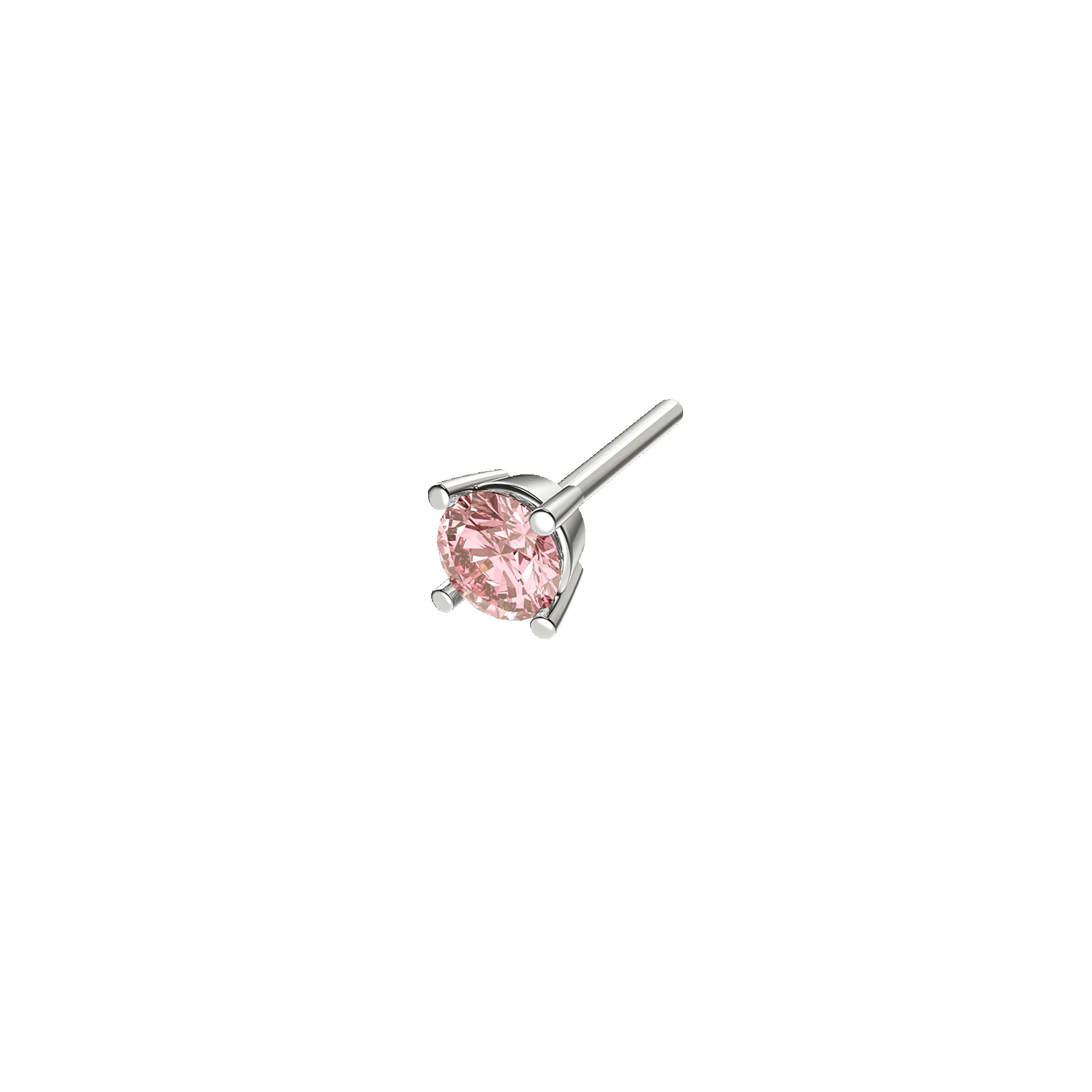 Solitaire Diamond Stud Earrings, 0.5 ct. sold by Pascal Design Official product image thumbnail 3