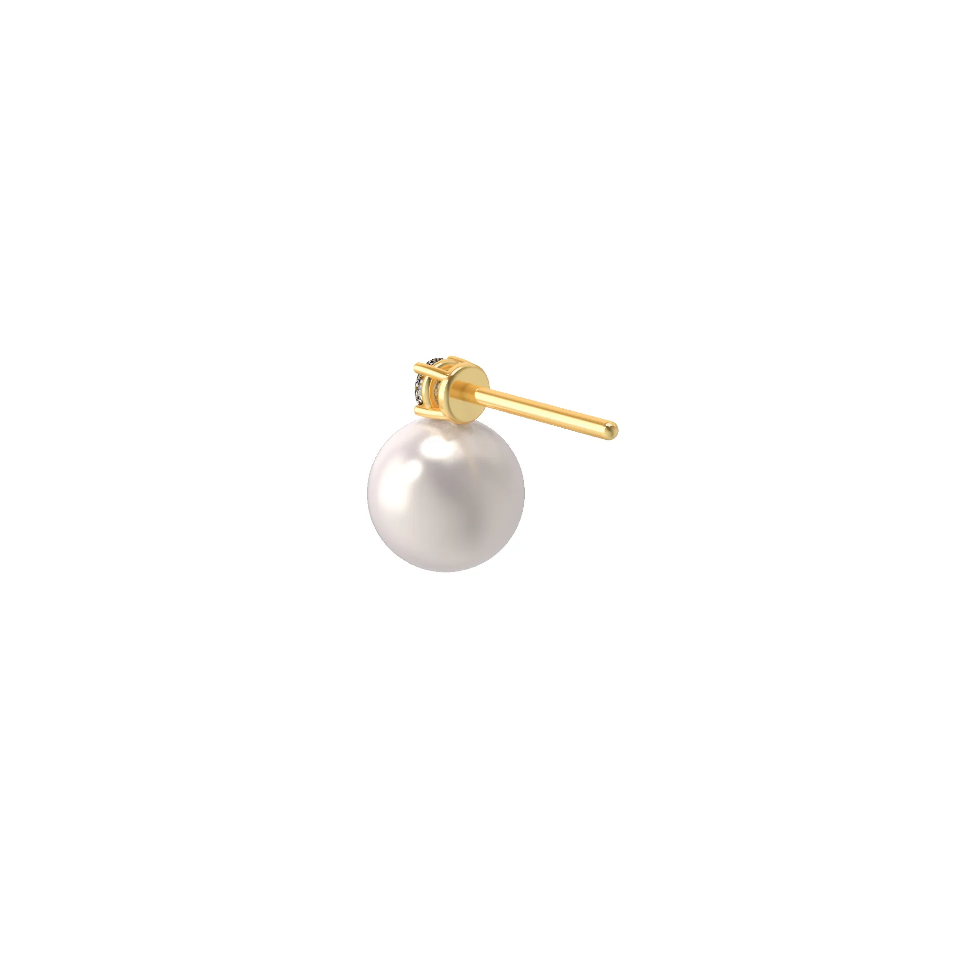 Classic Elegant Pearl Diamond Earrings sold by Pascal Design Official product image thumbnail 3