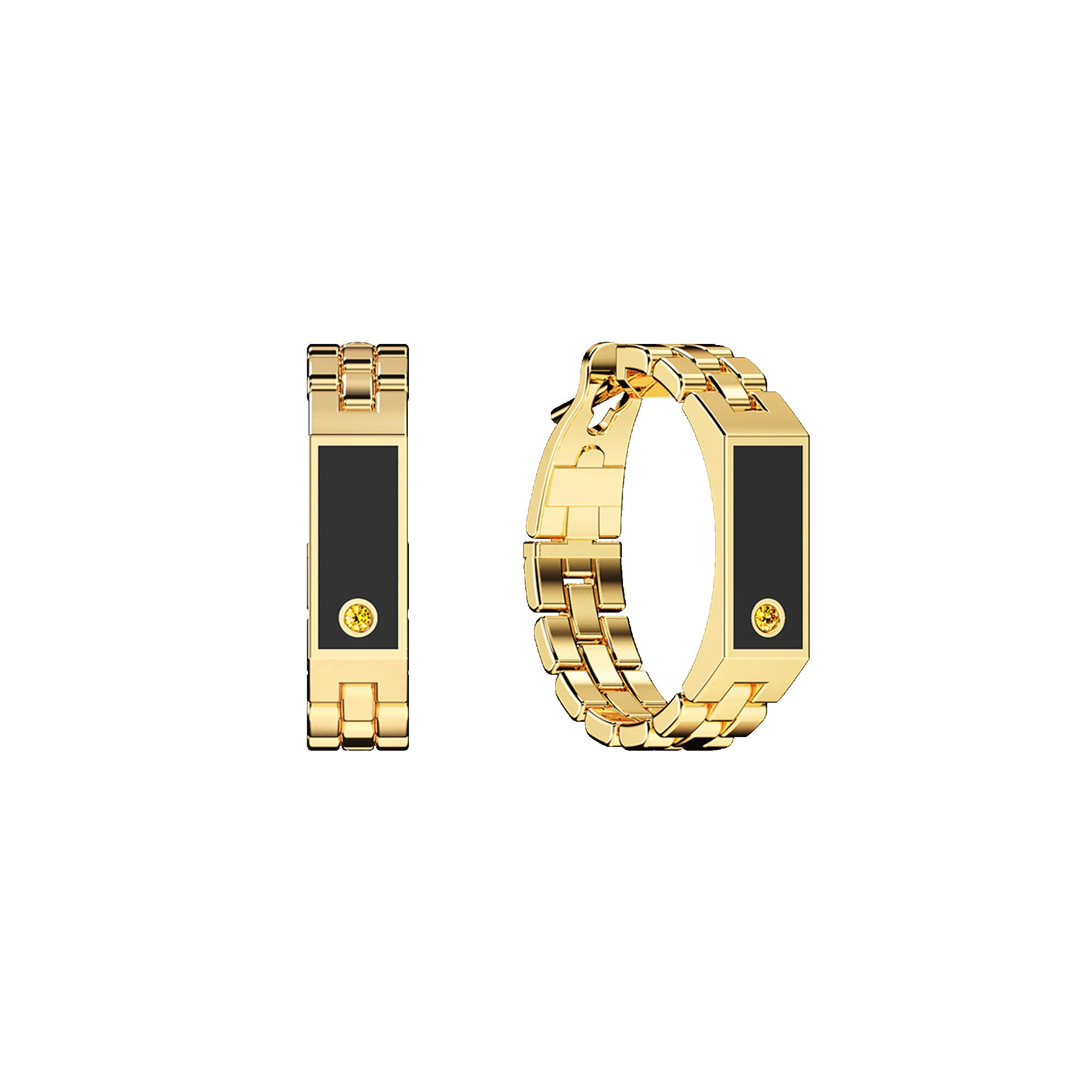 Everyday Diamond Chain Hoop Earrings sold by Pascal Design Official