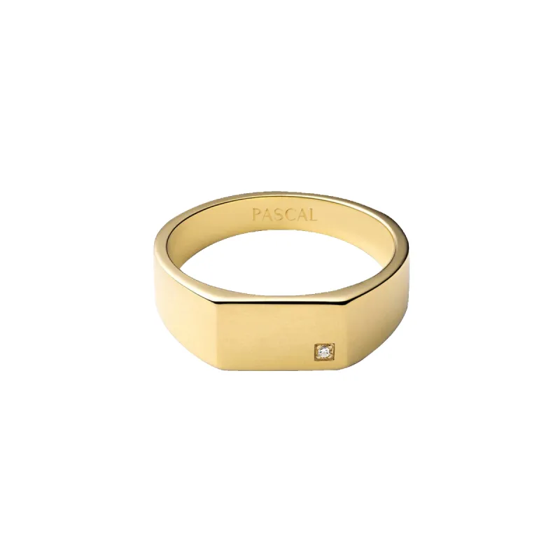 Geo Signet Ring sold by Pascal Design Official
