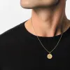 Virgo Amulet Pendant With Pave Diamond Rim sold by Pascal Design Official