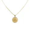 Virgo Amulet Pendant With Pave Diamond Rim sold by Pascal Design Official