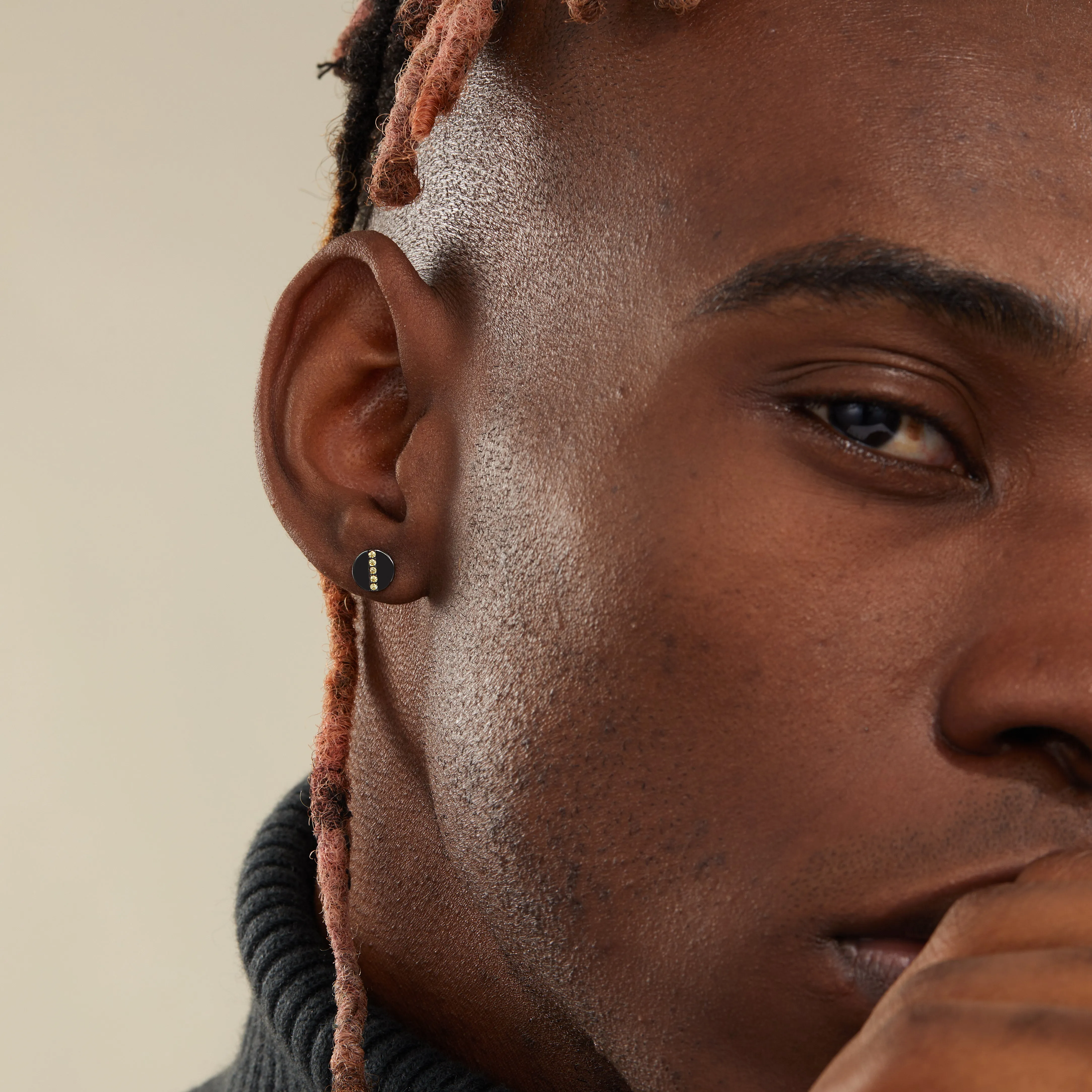 Petit Pavè Black Diamond Studs sold by Pascal Design Official product image thumbnail 2