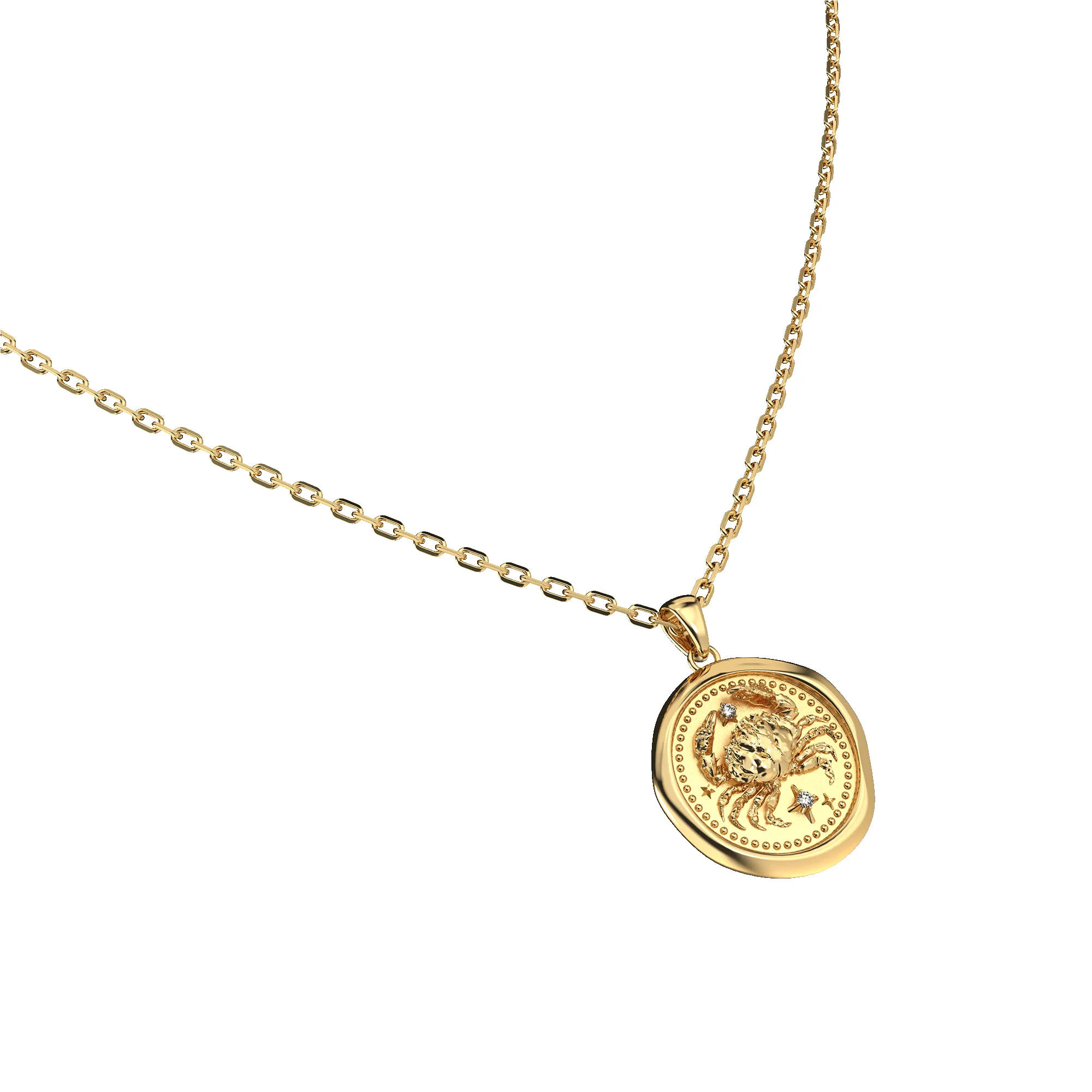 AstroSeal Cancer Diamond Necklace sold by Pascal Design Official product image thumbnail 3