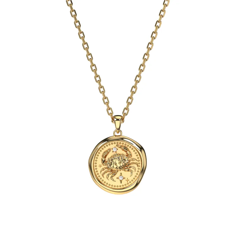 AstroSeal Cancer Diamond Pendant sold by Pascal Design Official