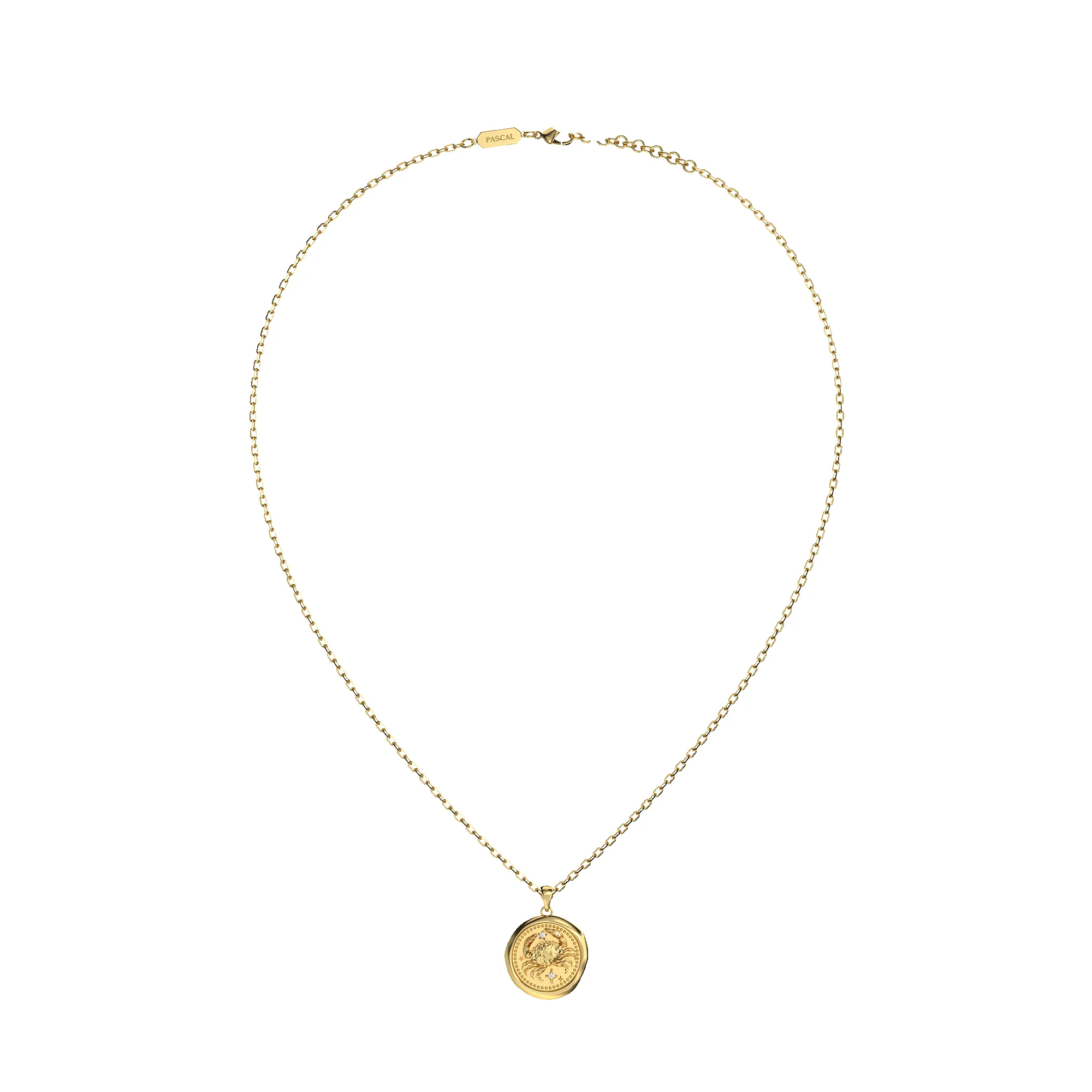 AstroSeal Cancer Diamond Necklace sold by Pascal Design Official product image thumbnail 4