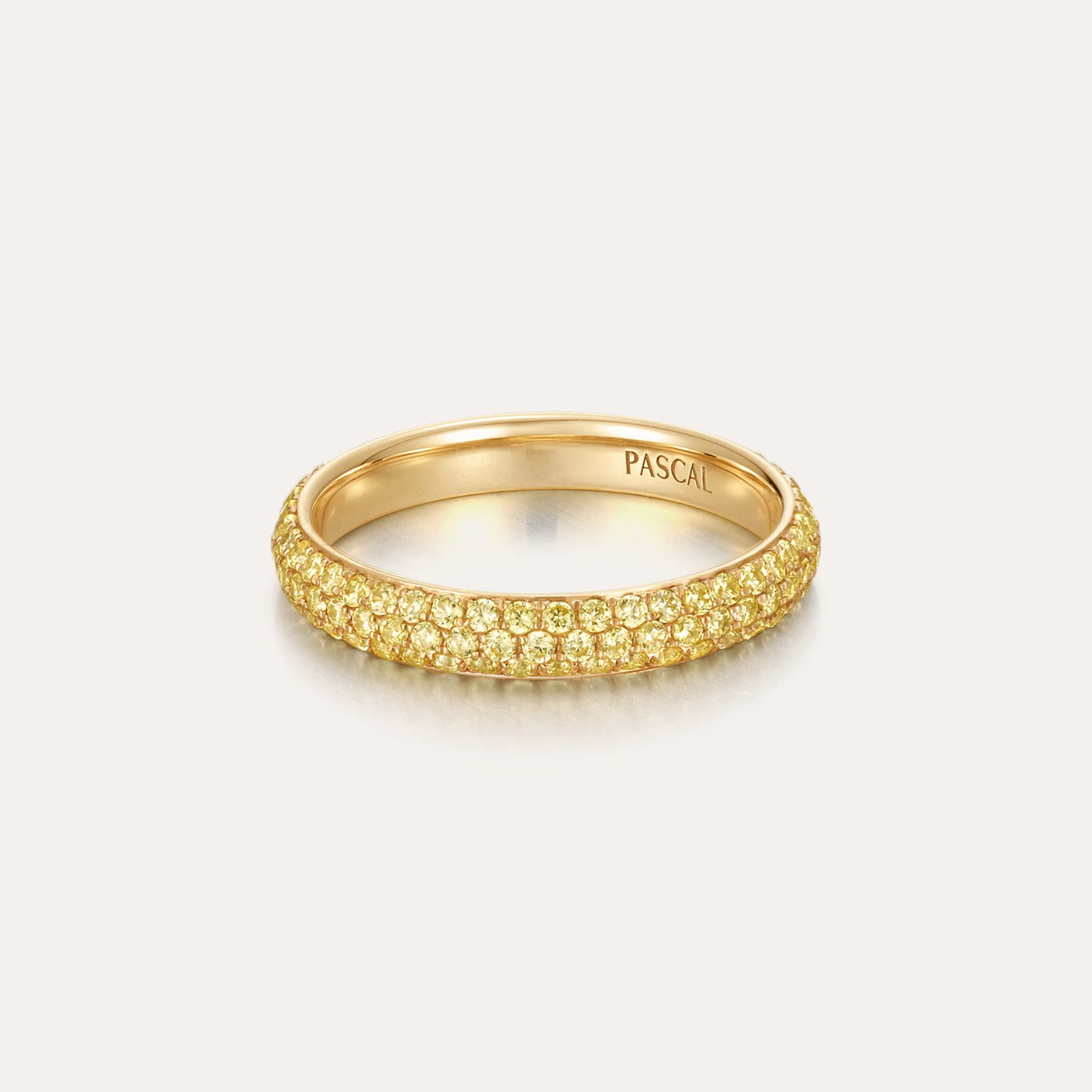 Classic Dual Row Diamond Eternity Ring sold by Pascal Design Official product image thumbnail 2