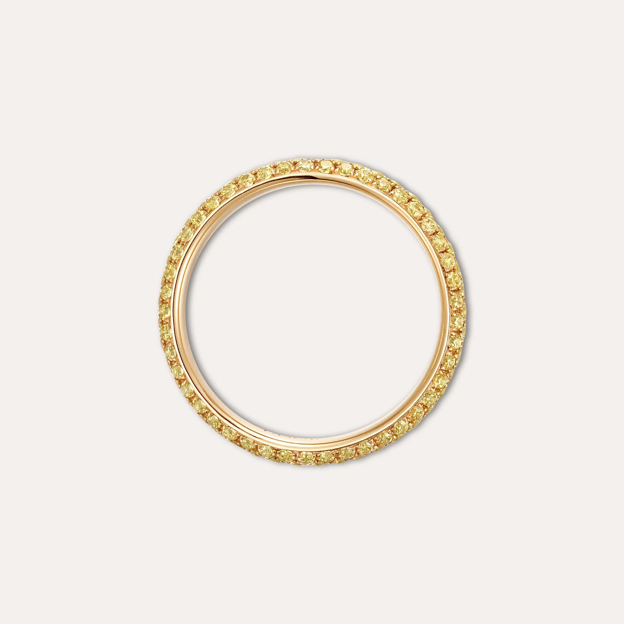 Classic Dual Row Diamond Eternity Ring sold by Pascal Design Official product image thumbnail 4