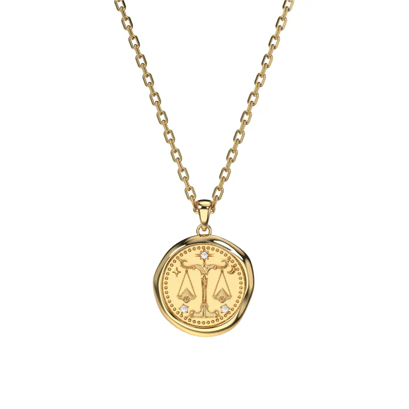 AstroSeal Libra Diamond Pendant sold by Pascal Design Official