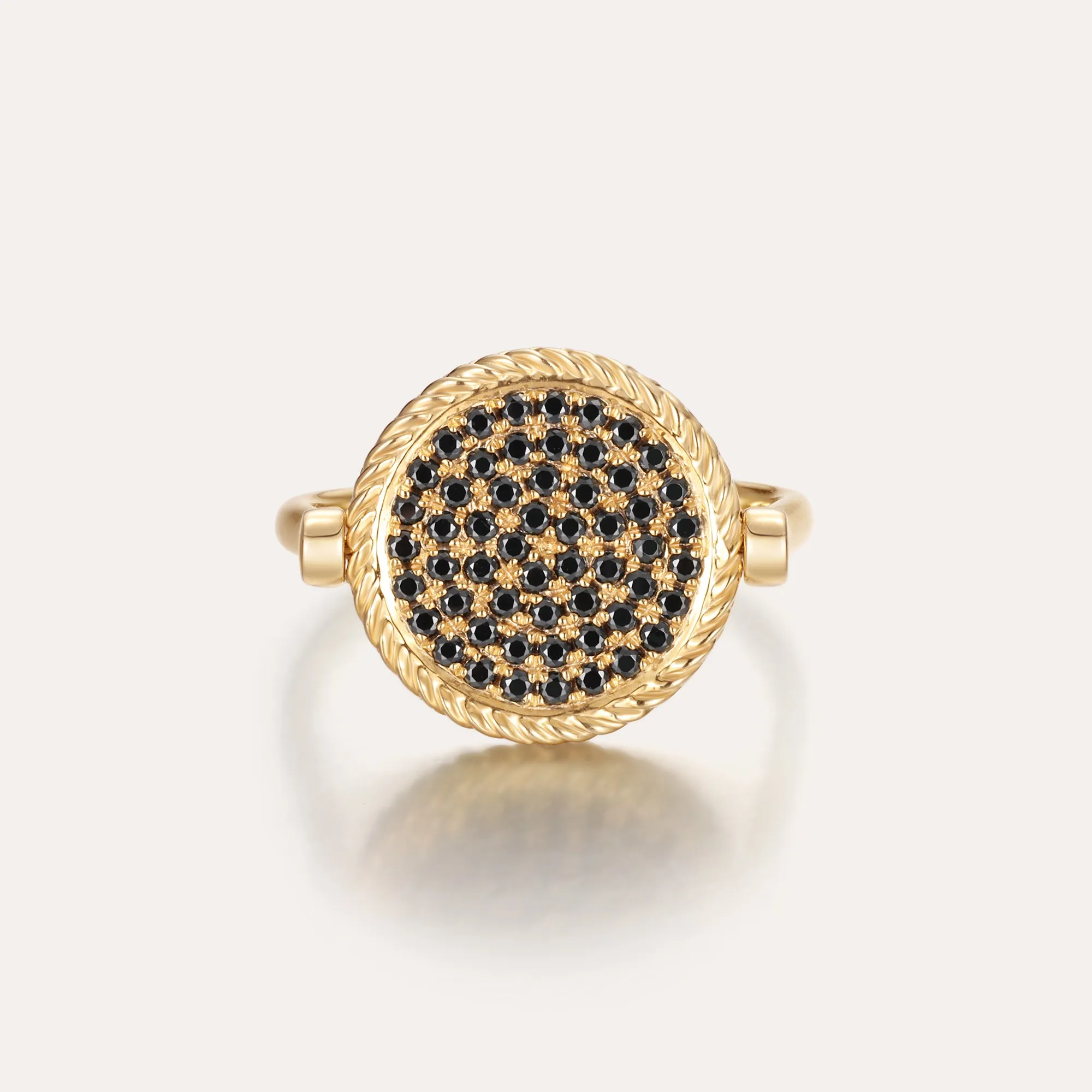 Disc Rotating Diamond Ring sold by Pascal Design Official