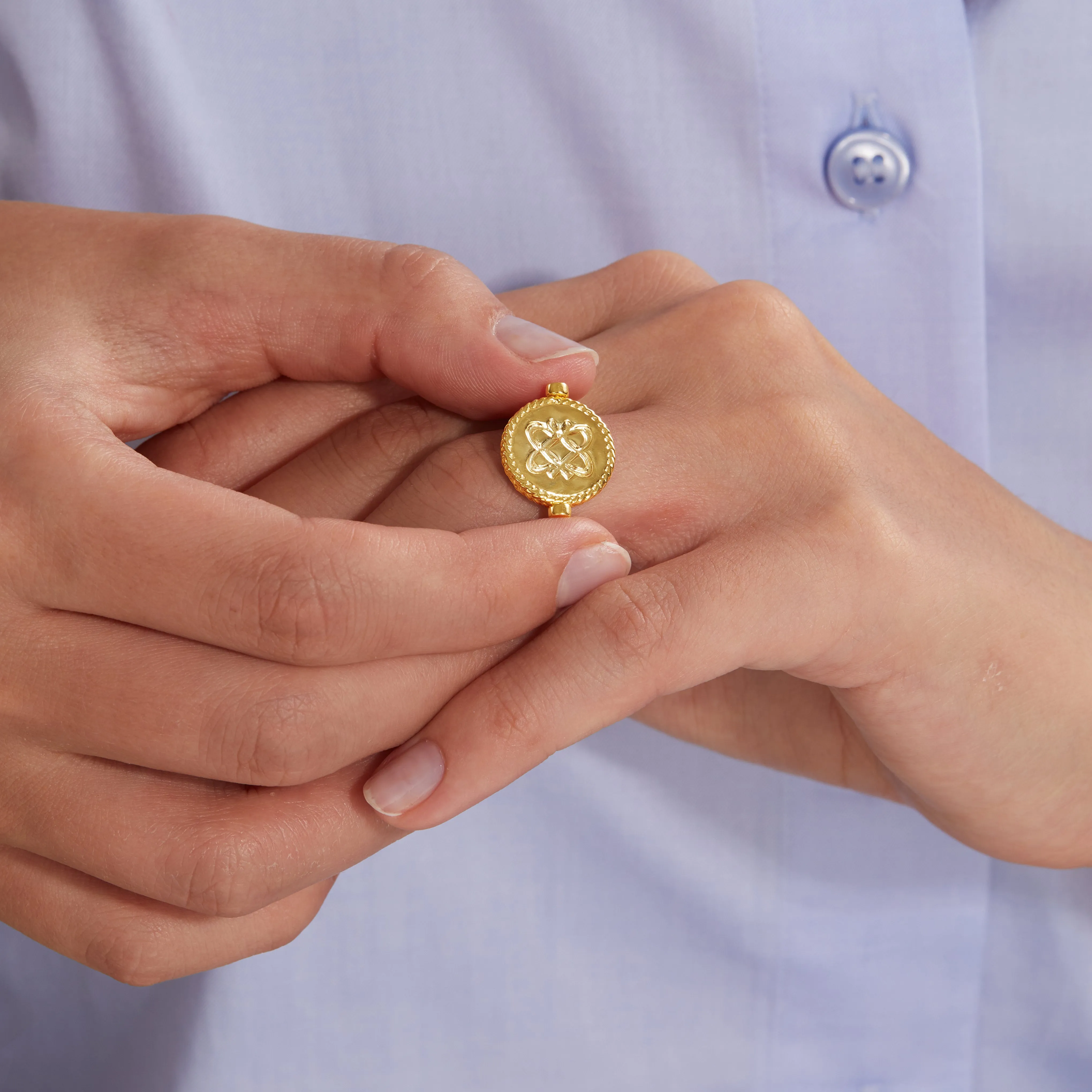 Disc Rotating Diamond Ring sold by Pascal Design Official product image thumbnail 5