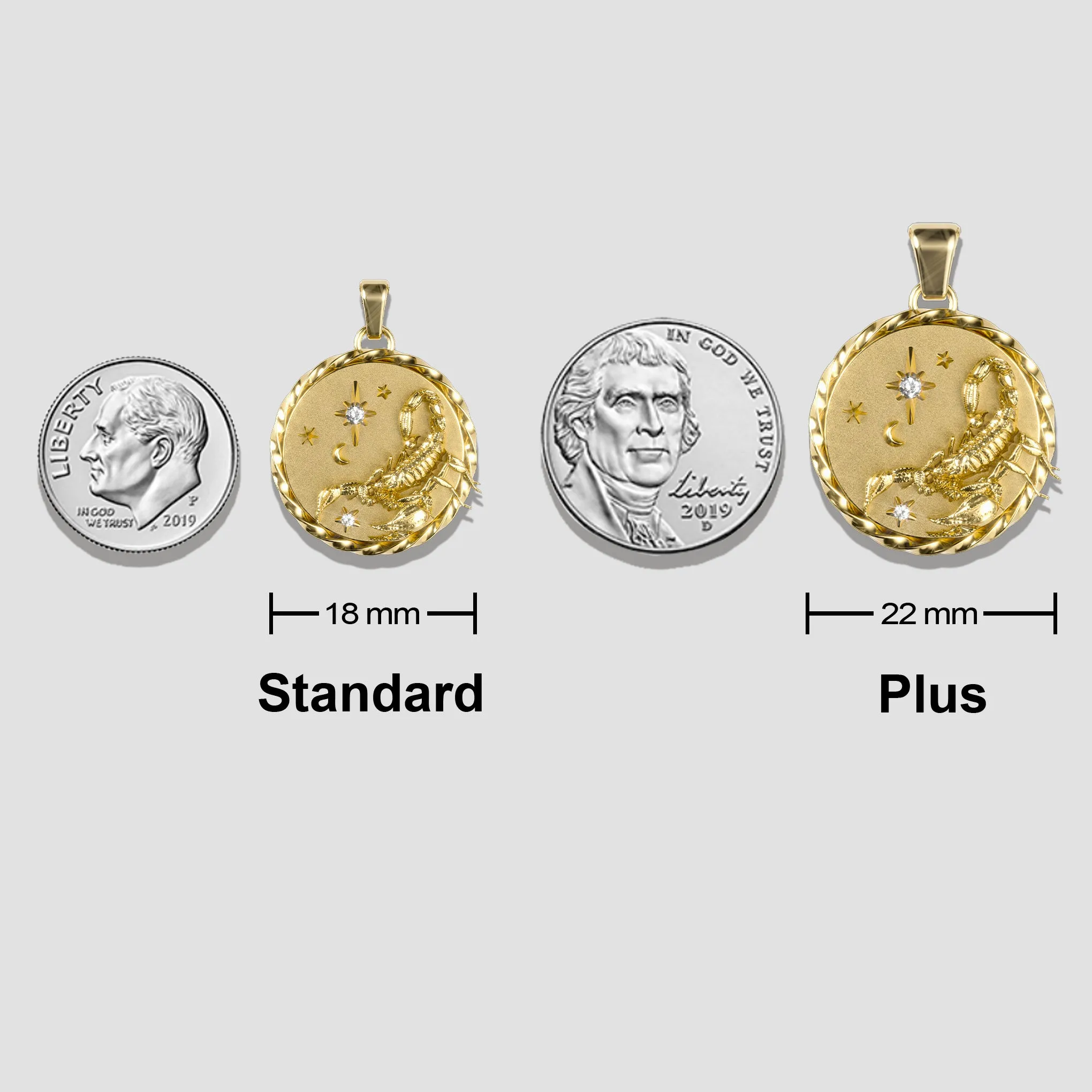 Zodiac Amulet Necklace sold by Pascal Design Official product image thumbnail 4